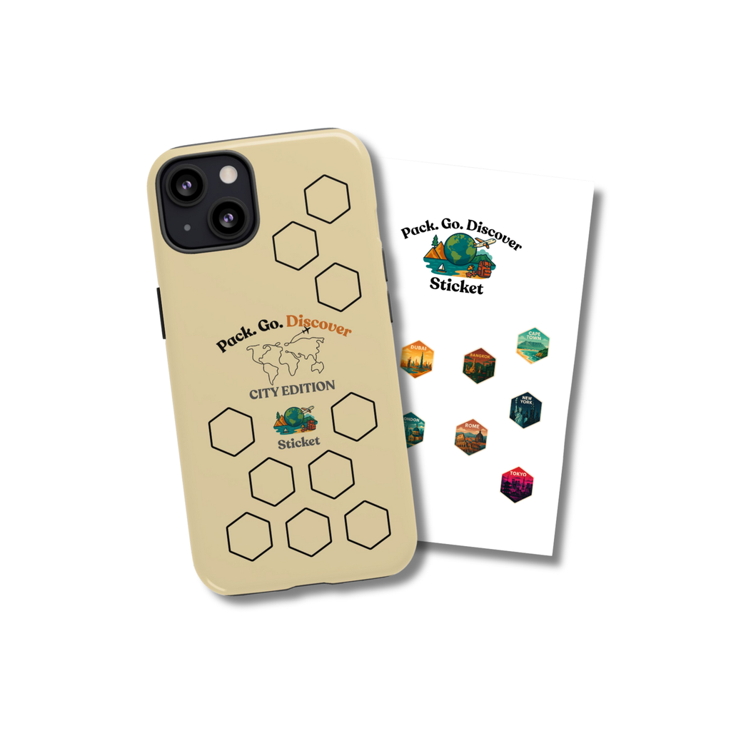 City Edition IPhone Case  + Sticker