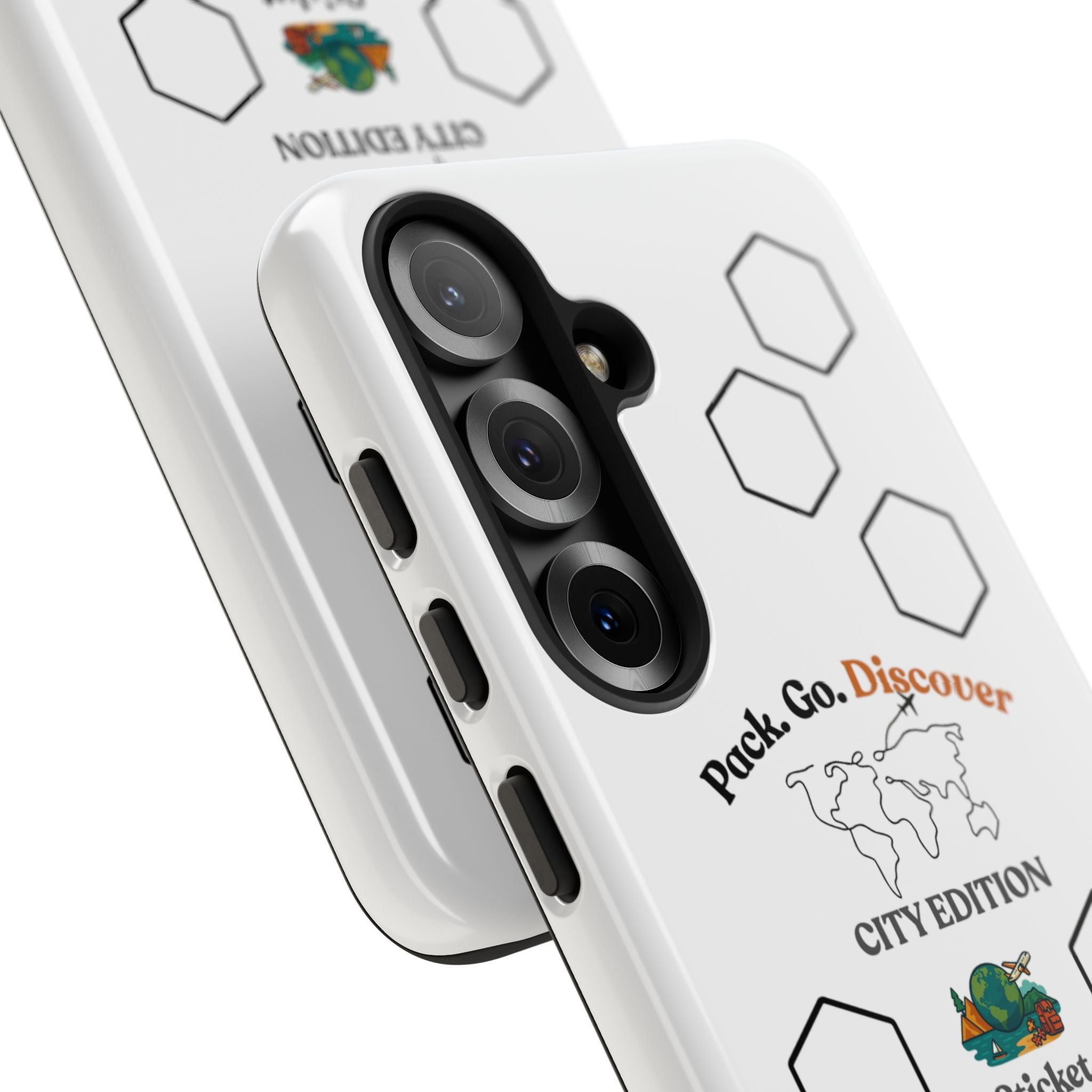 City Edition Phone Case Samsung + Sticker