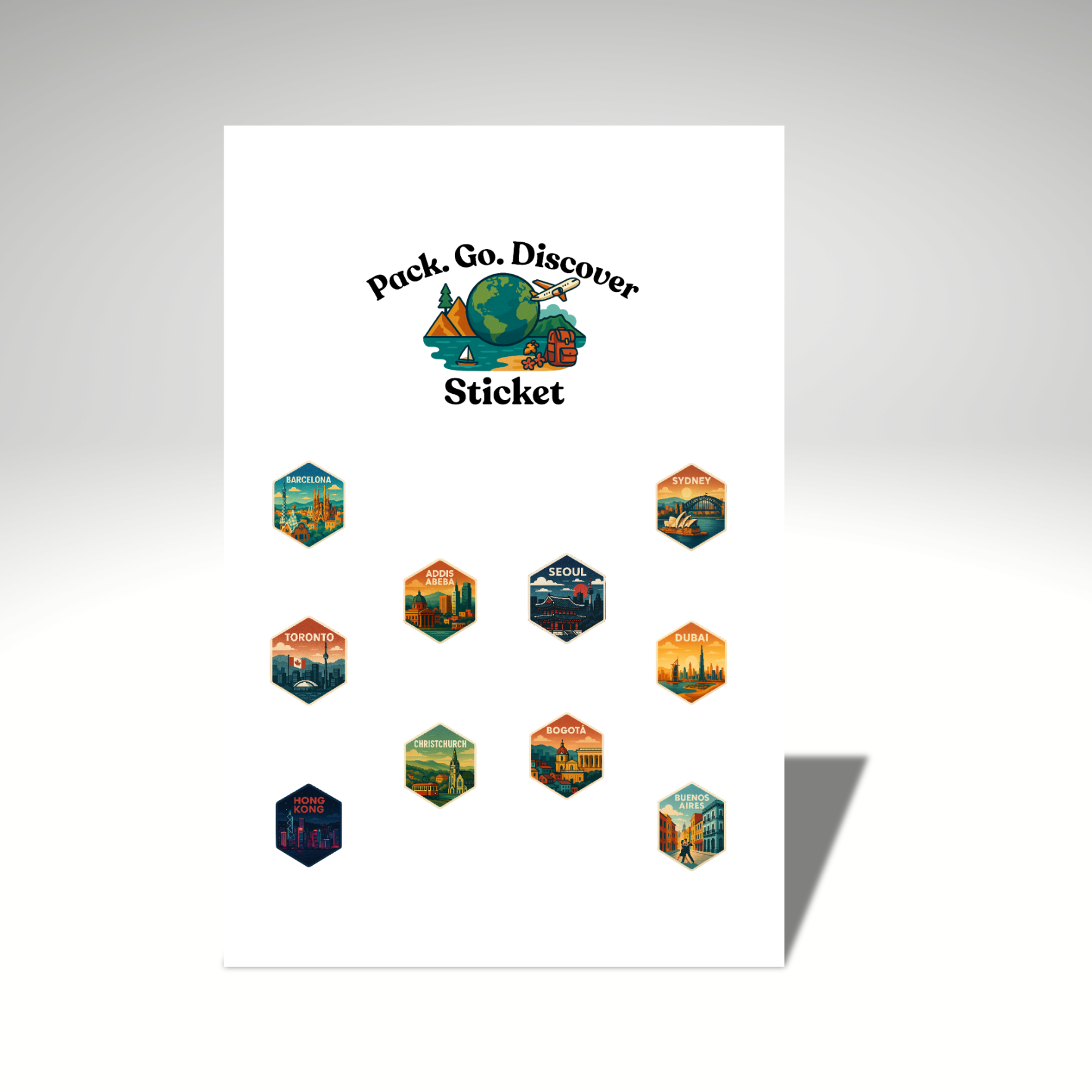 City Edition full Sticker Set