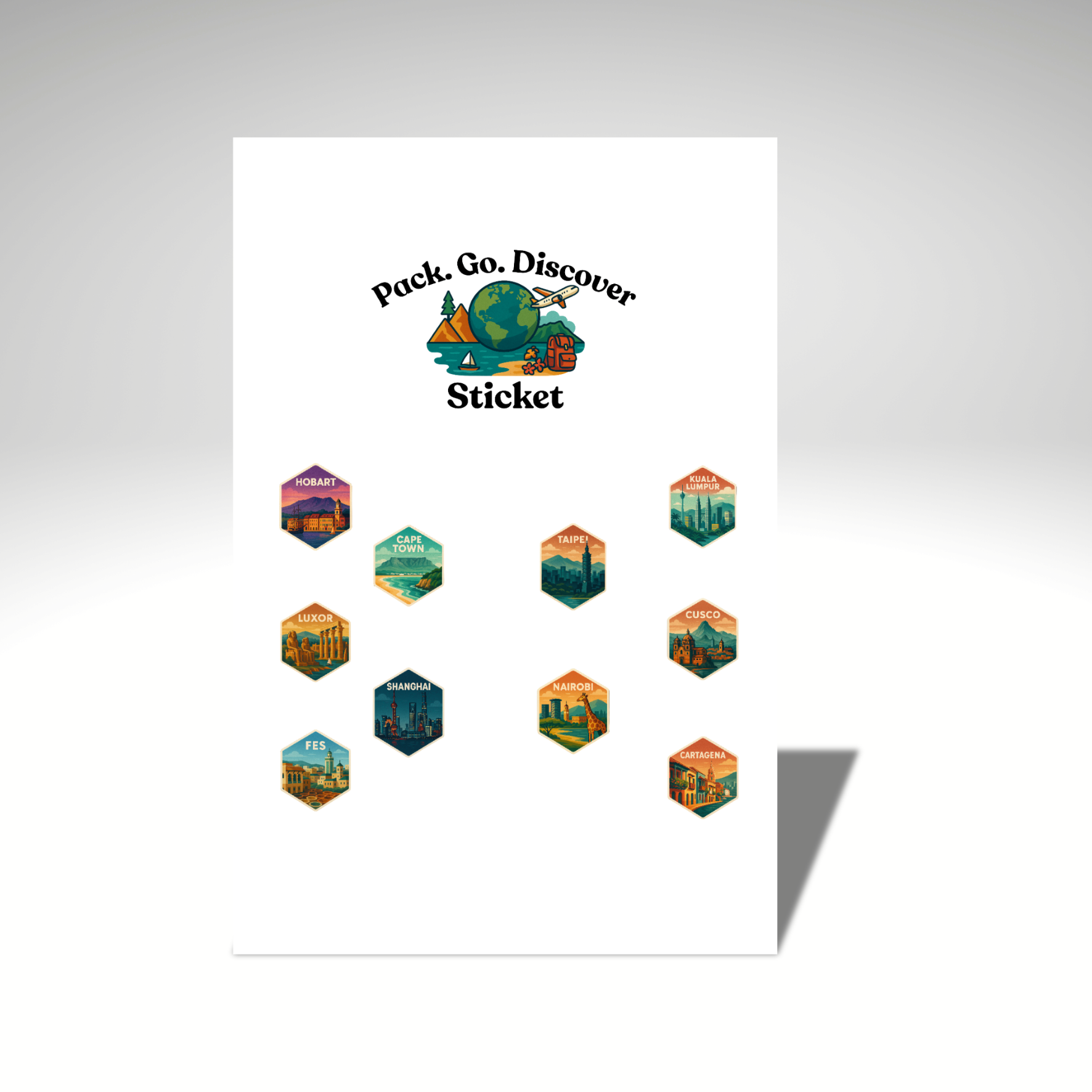 City Edition full Sticker Set