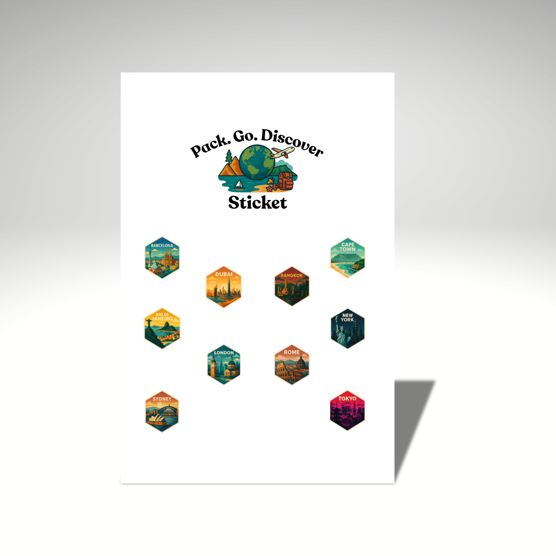 City Edition Standard Sticker