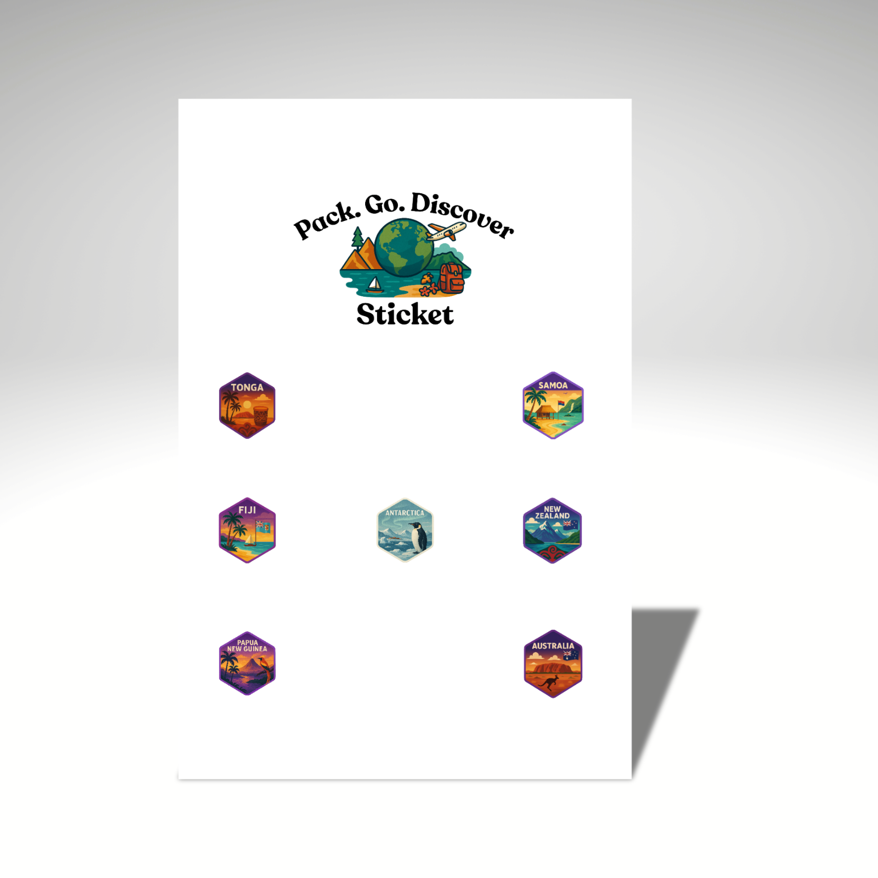 Country Edition Full Stiker Set