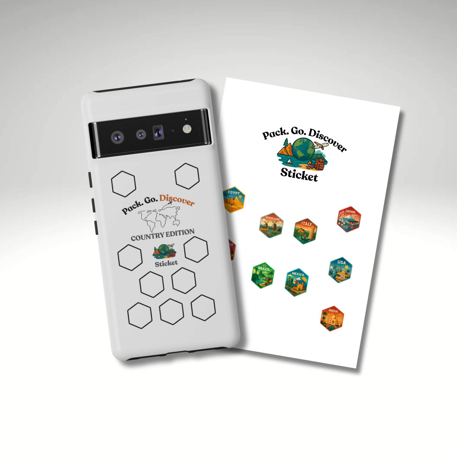 Country Edition Google Phone Case + Sticker