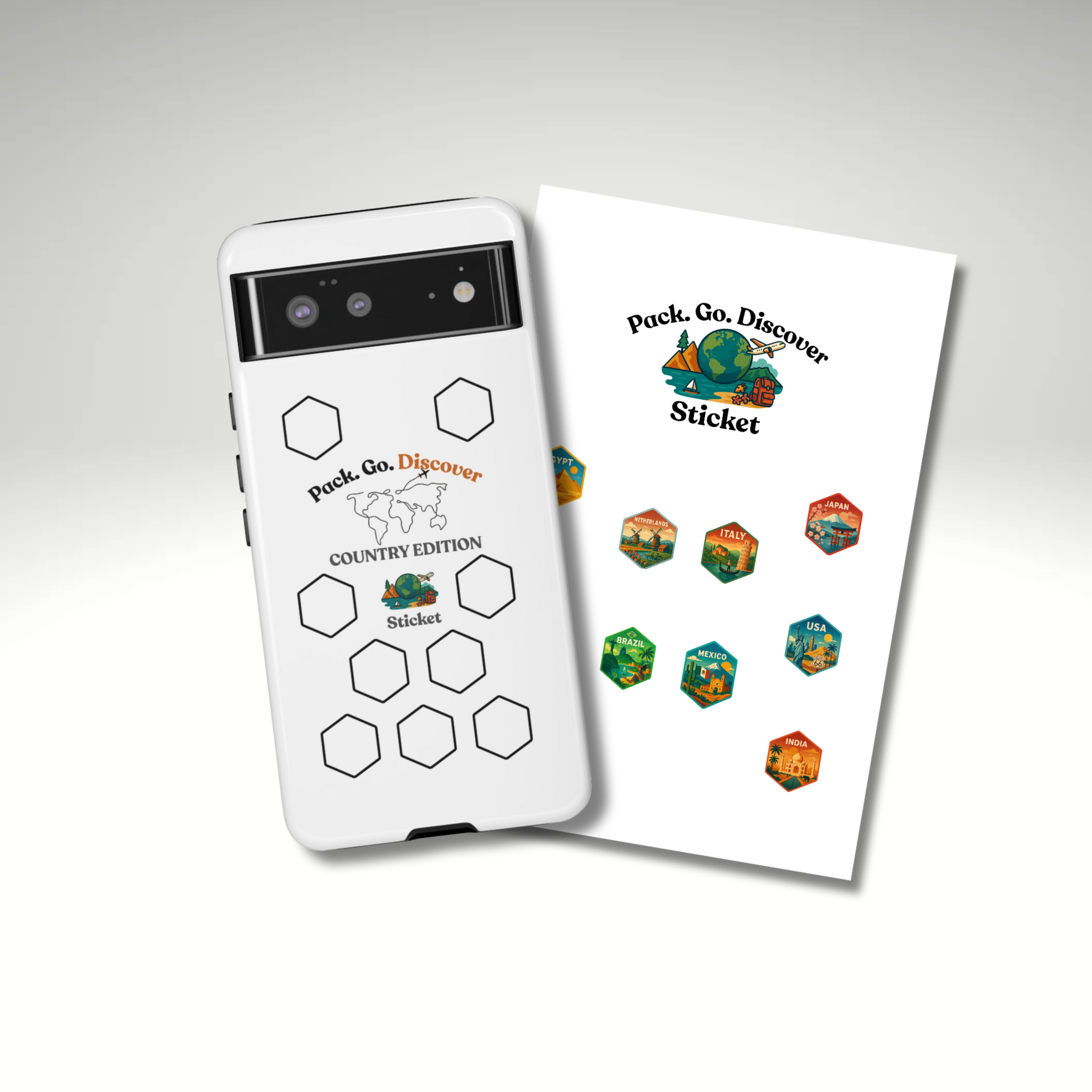 Country Edition Google Phone Case + Sticker