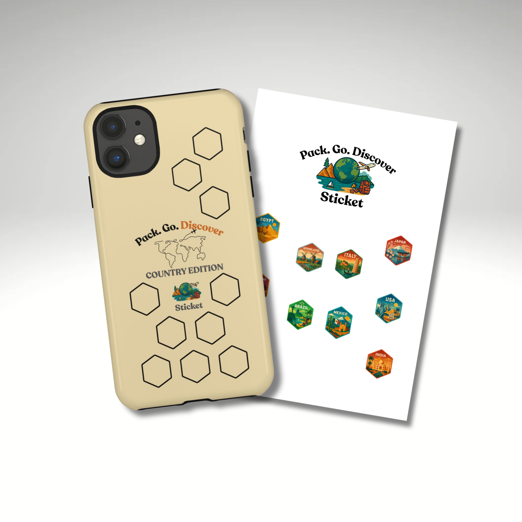 Country Edition IPhone Case + Sticker