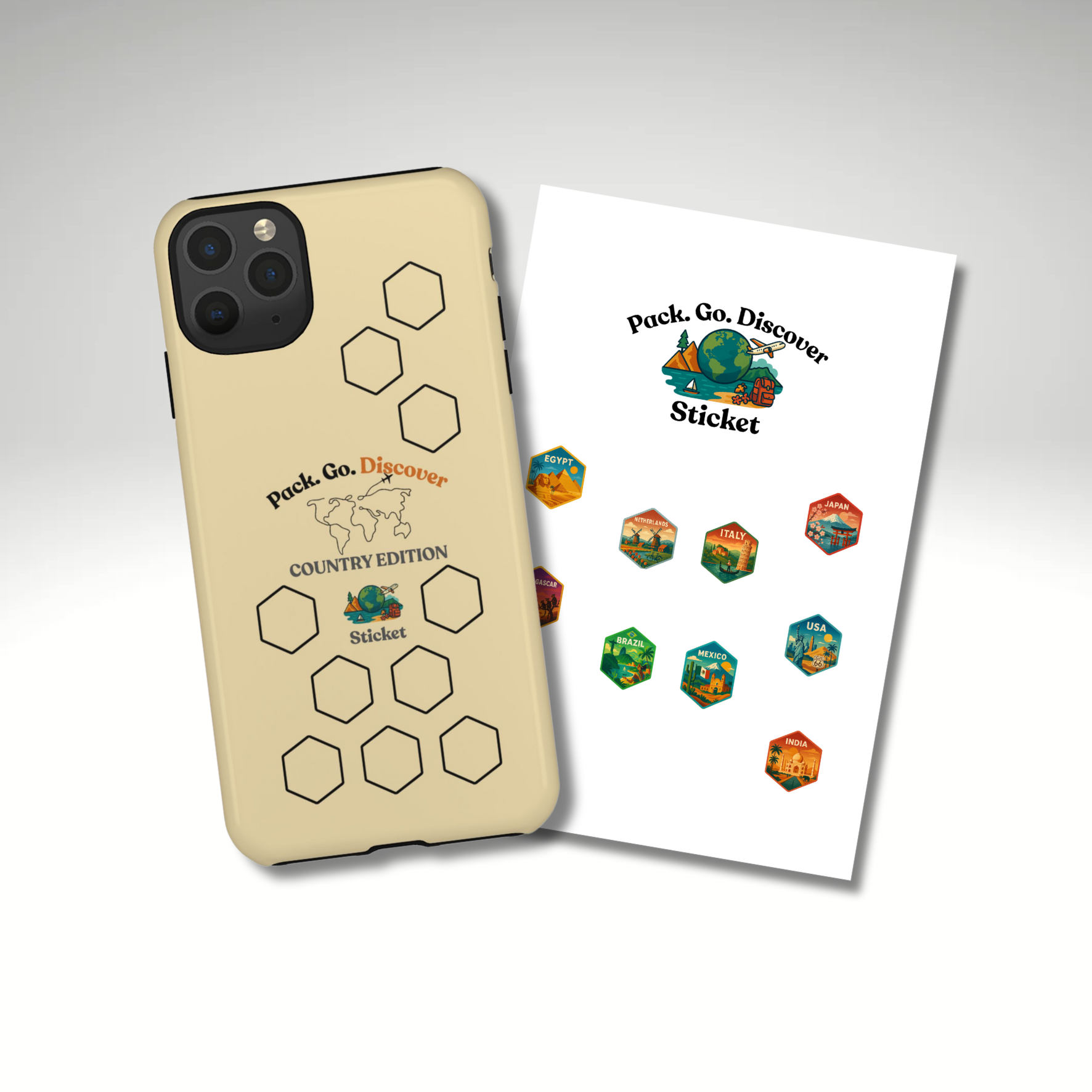 Country Edition IPhone Case + Sticker