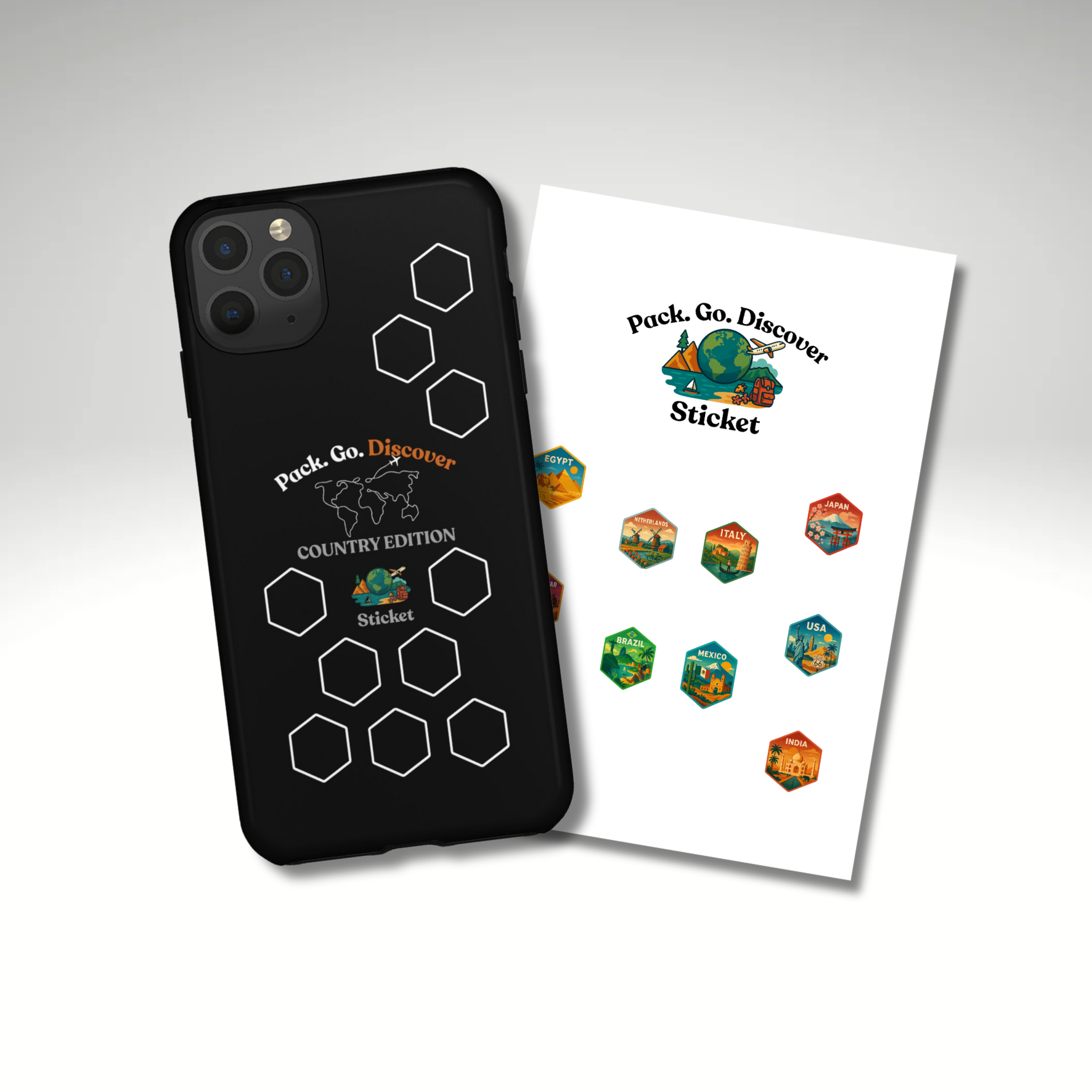 Country Edition IPhone Case + Sticker