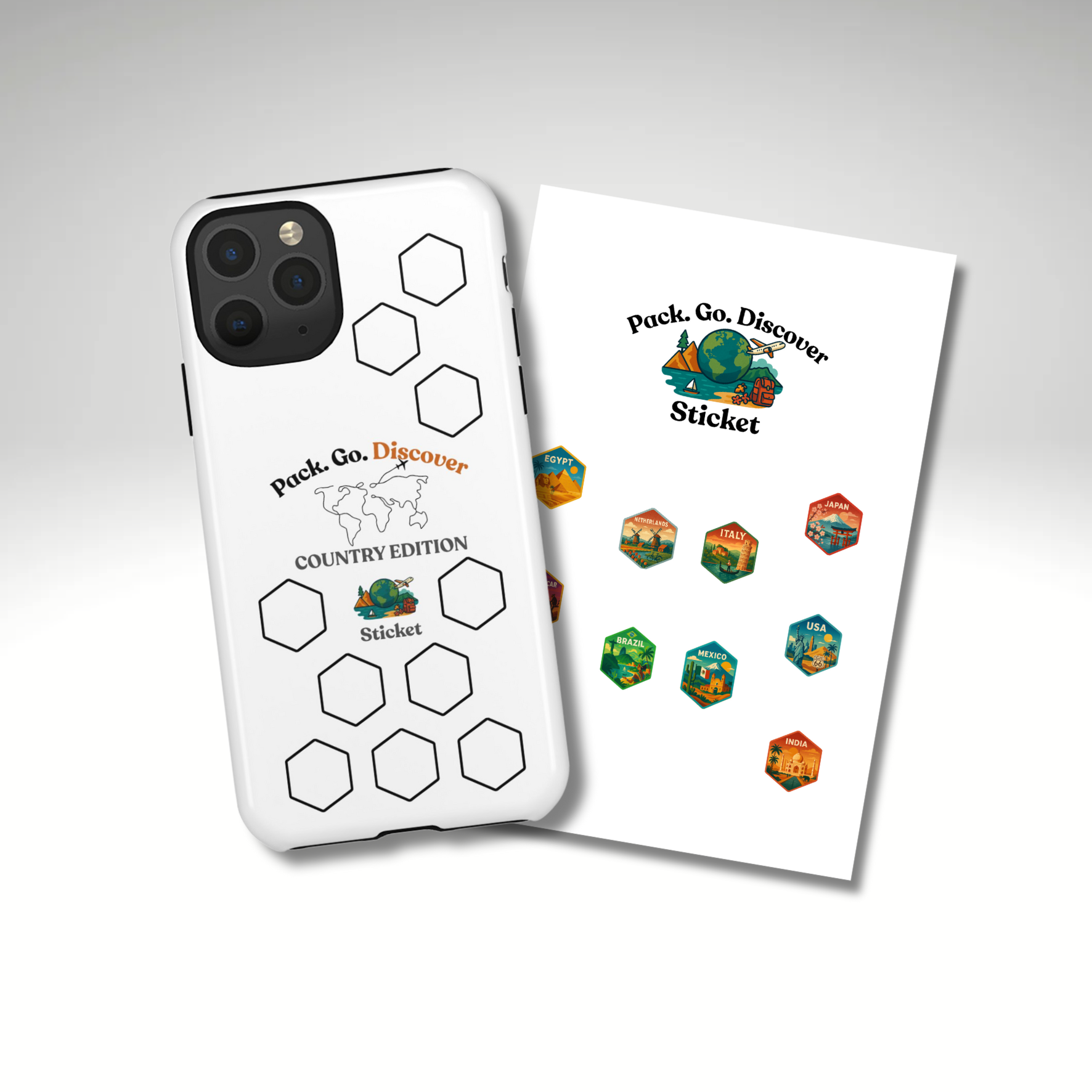 Country Edition IPhone Case + Sticker