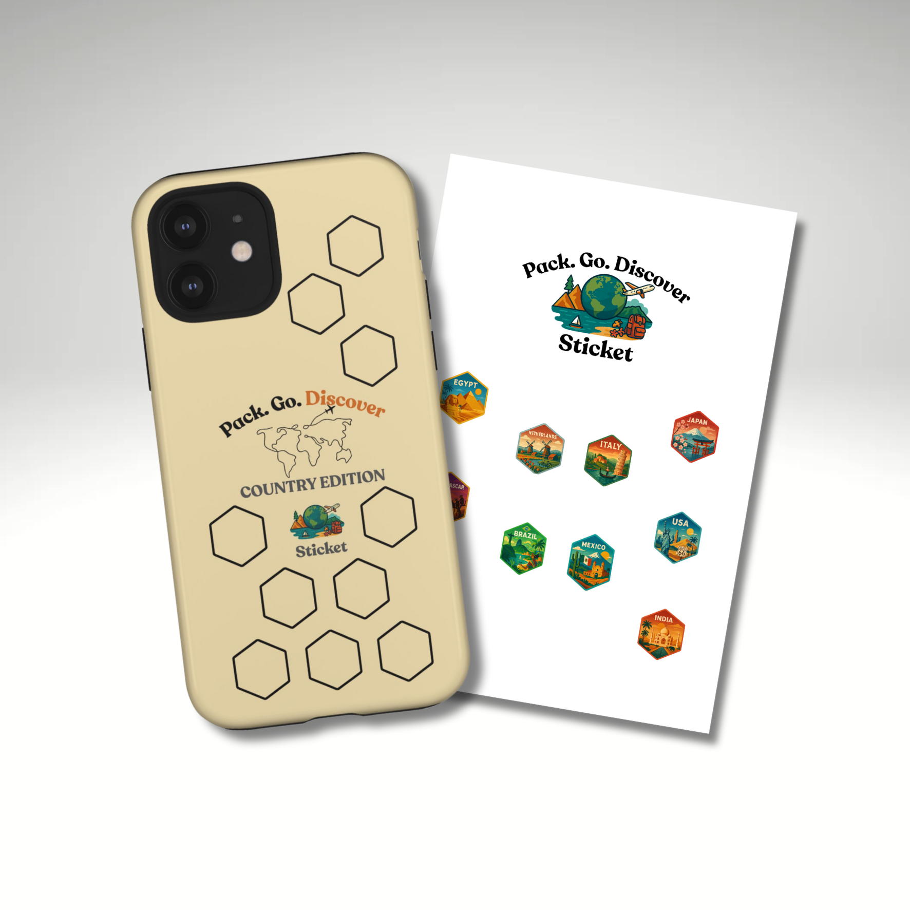 Country Edition IPhone Case + Sticker