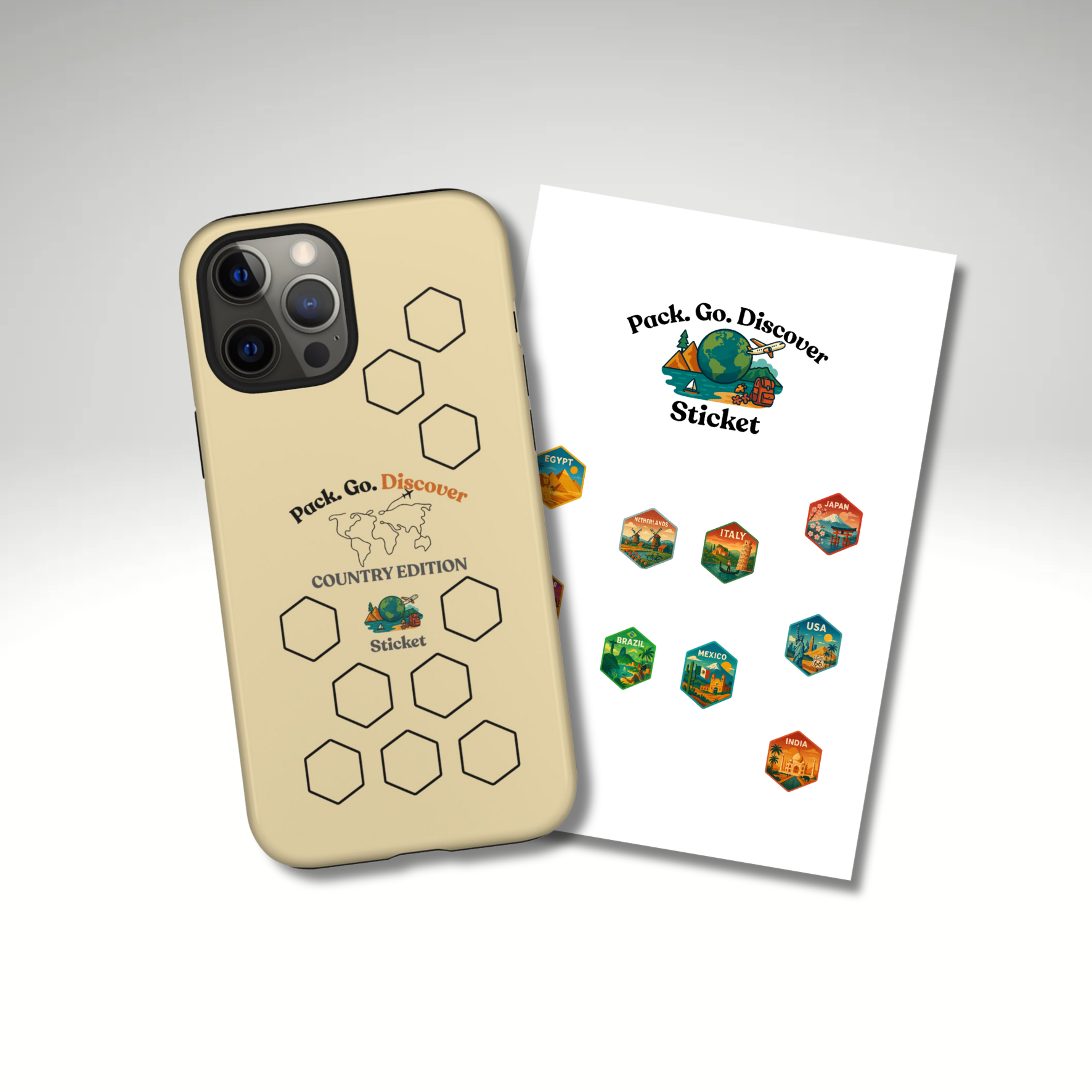 Country Edition IPhone Case + Sticker