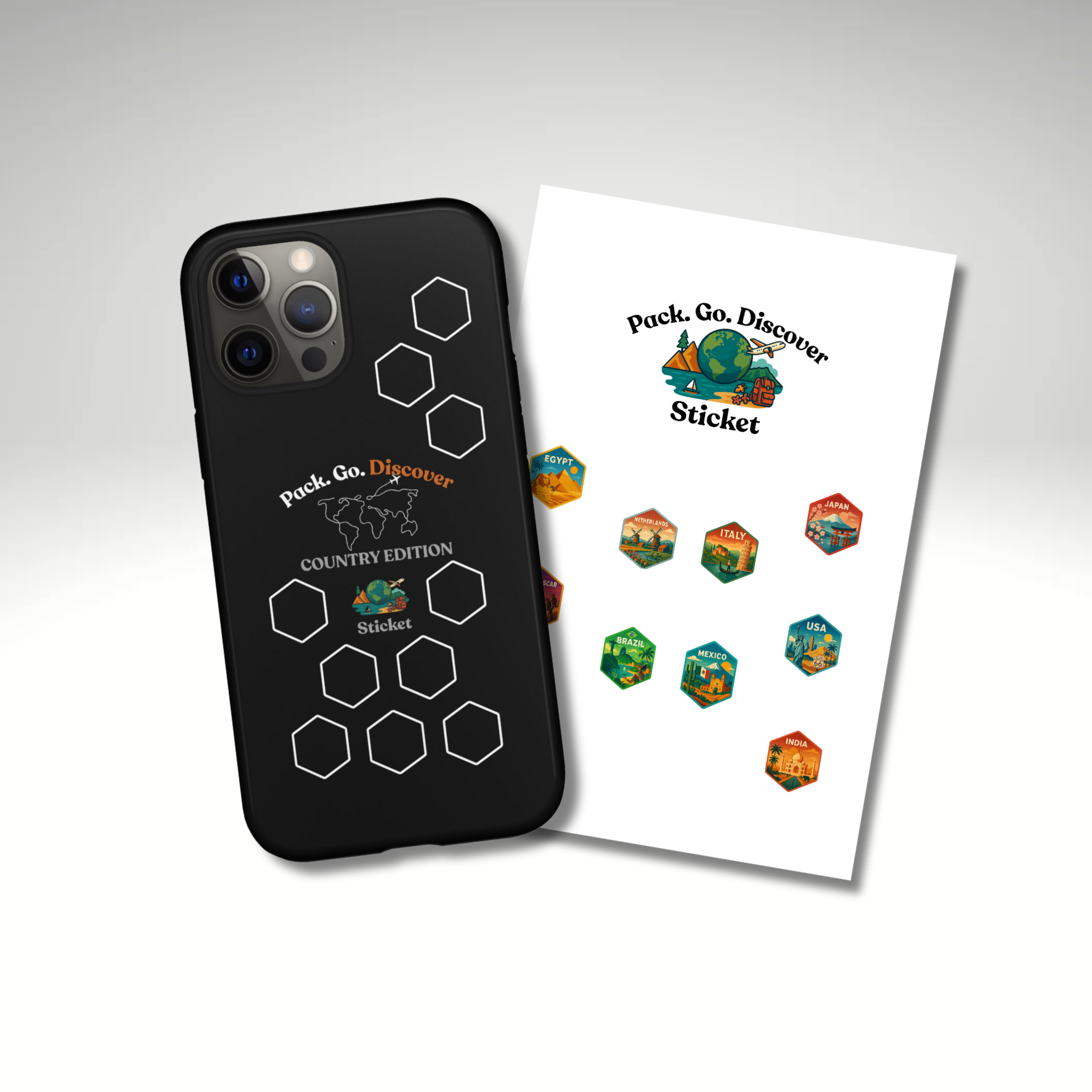 Country Edition IPhone Case + Sticker