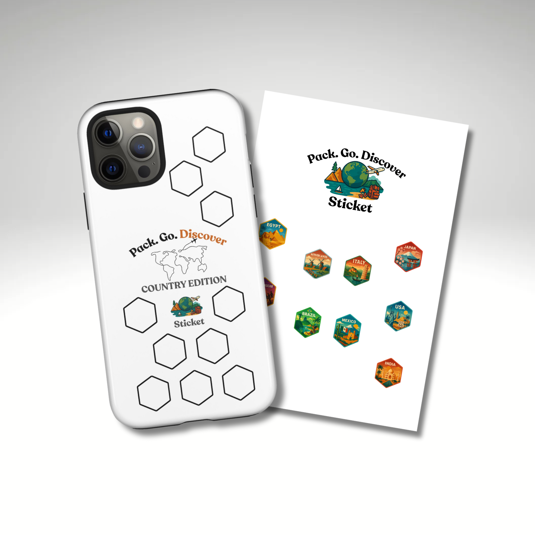 Country Edition IPhone Case + Sticker