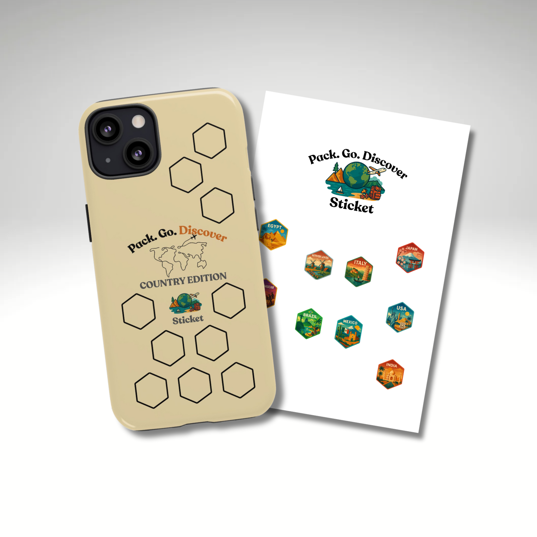 Country Edition IPhone Case + Sticker
