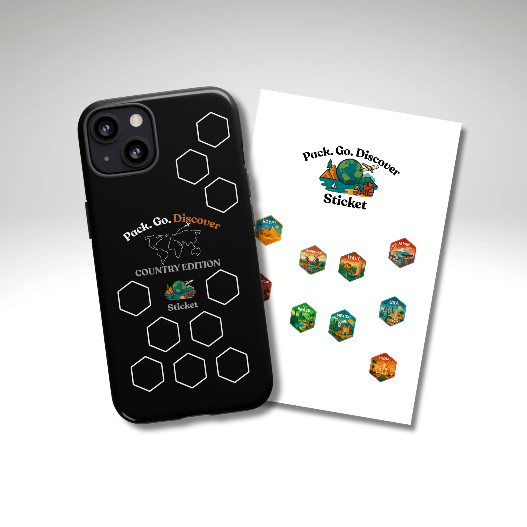 Country Edition IPhone Case + Sticker