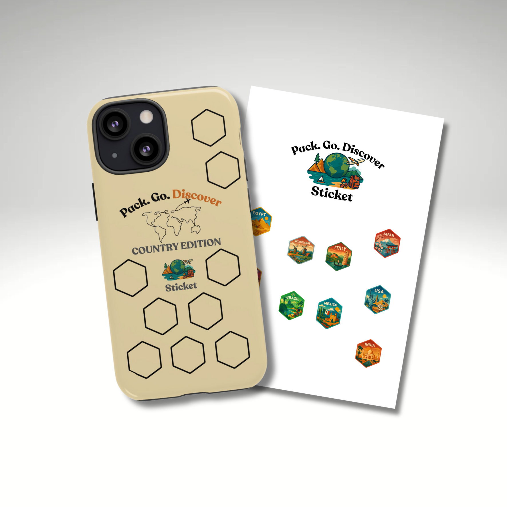 Country Edition IPhone Case + Sticker