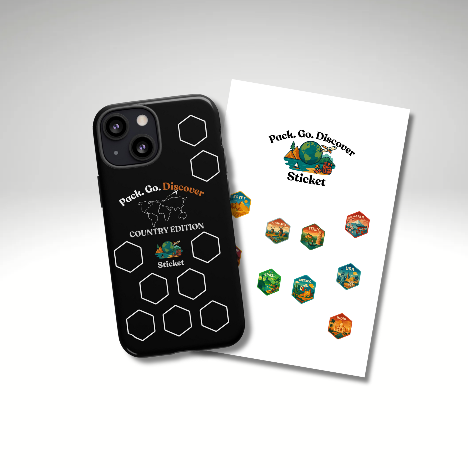 Country Edition IPhone Case + Sticker