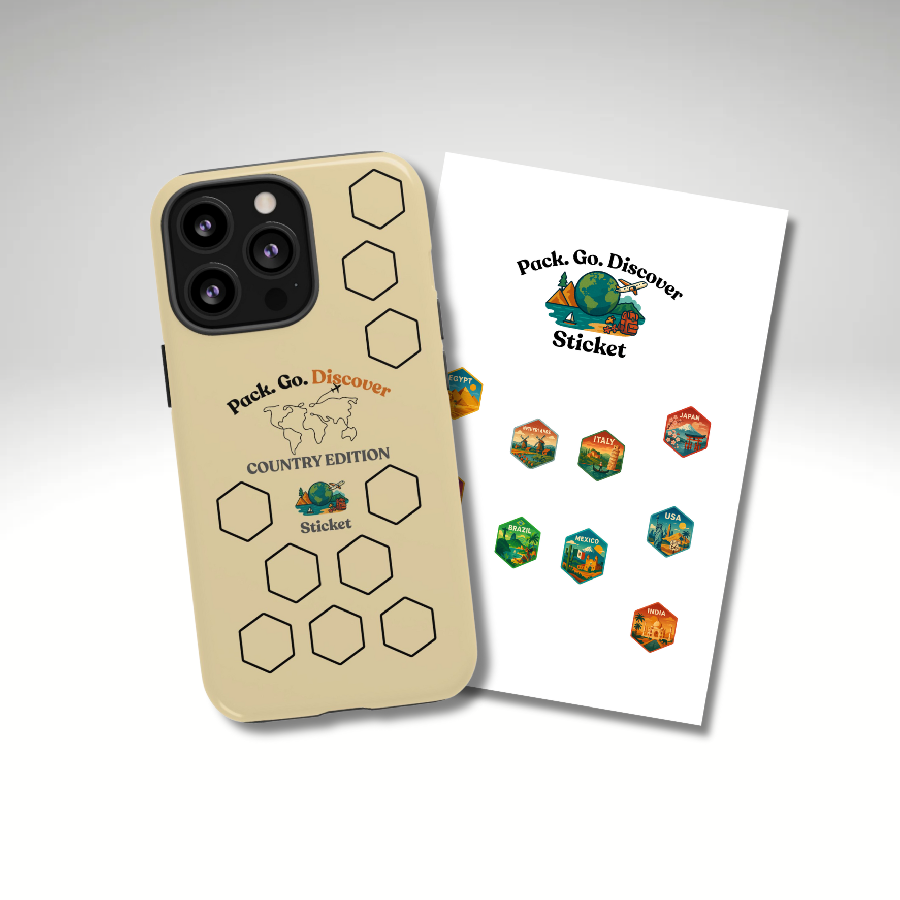 Country Edition IPhone Case + Sticker