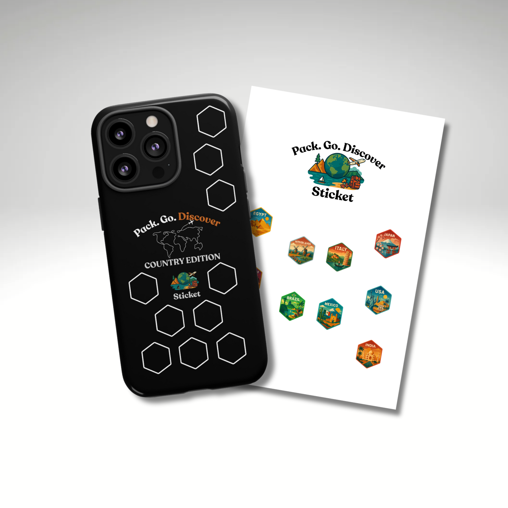 Country Edition IPhone Case + Sticker