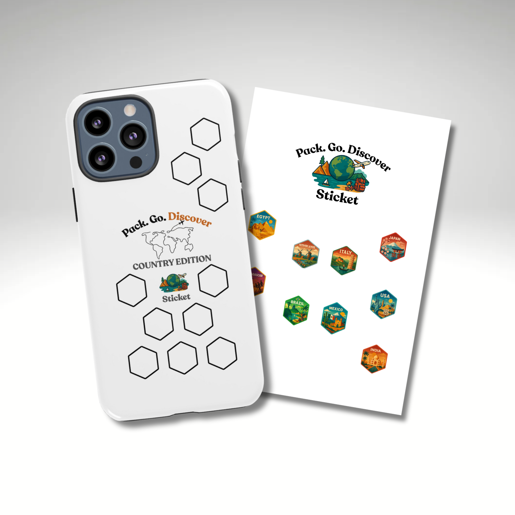 Country Edition IPhone Case + Sticker