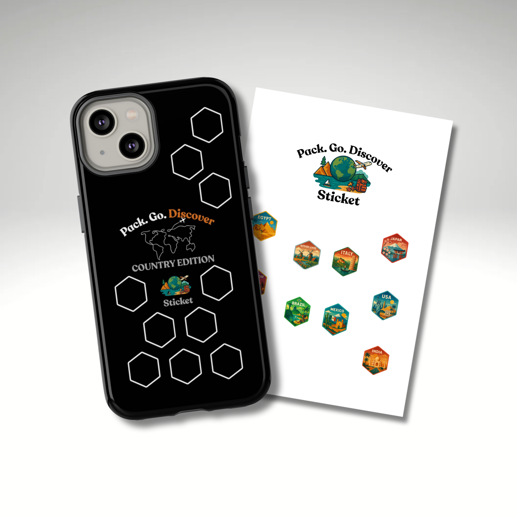 Country Edition IPhone Case + Sticker