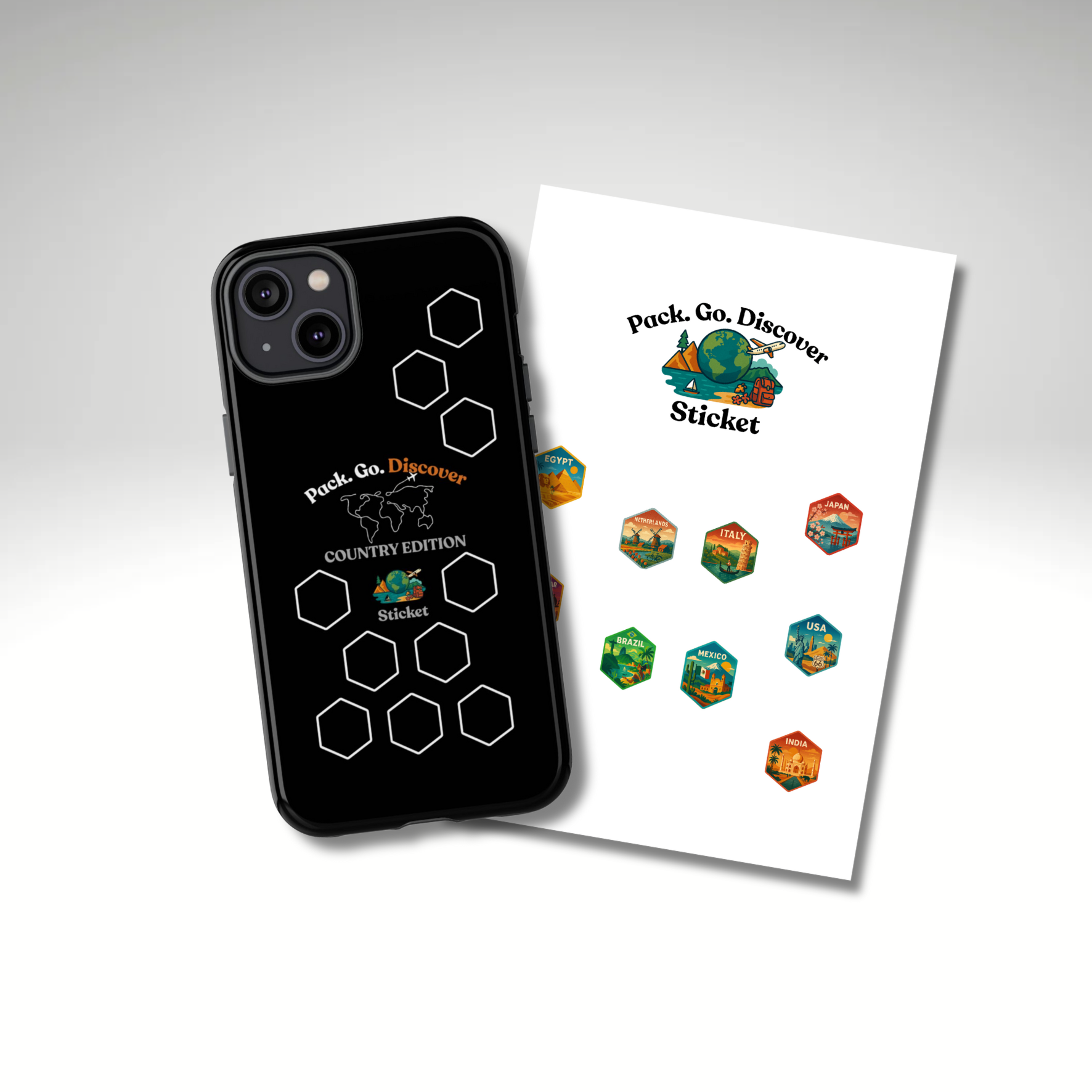 Country Edition IPhone Case + Sticker