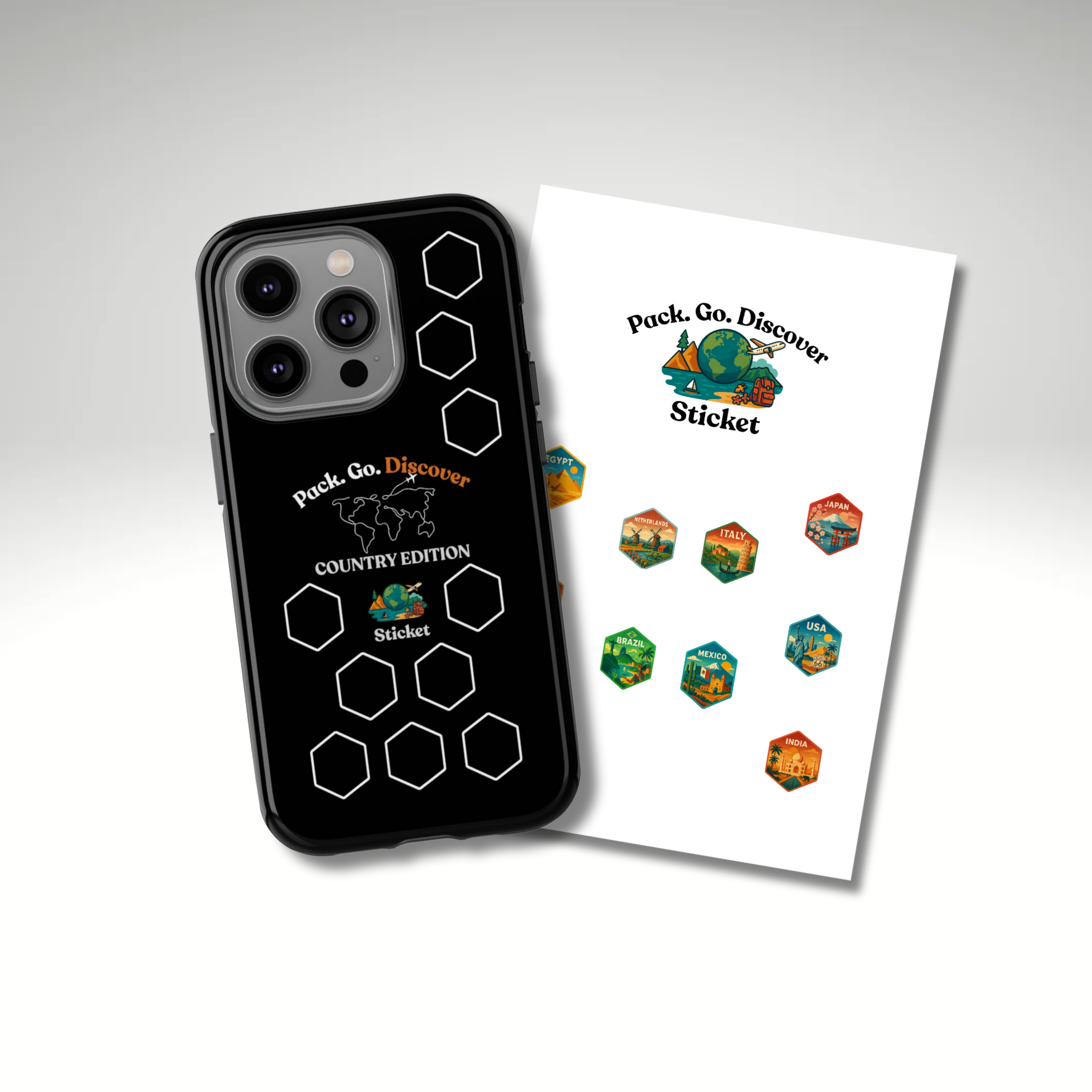 Country Edition IPhone Case + Sticker