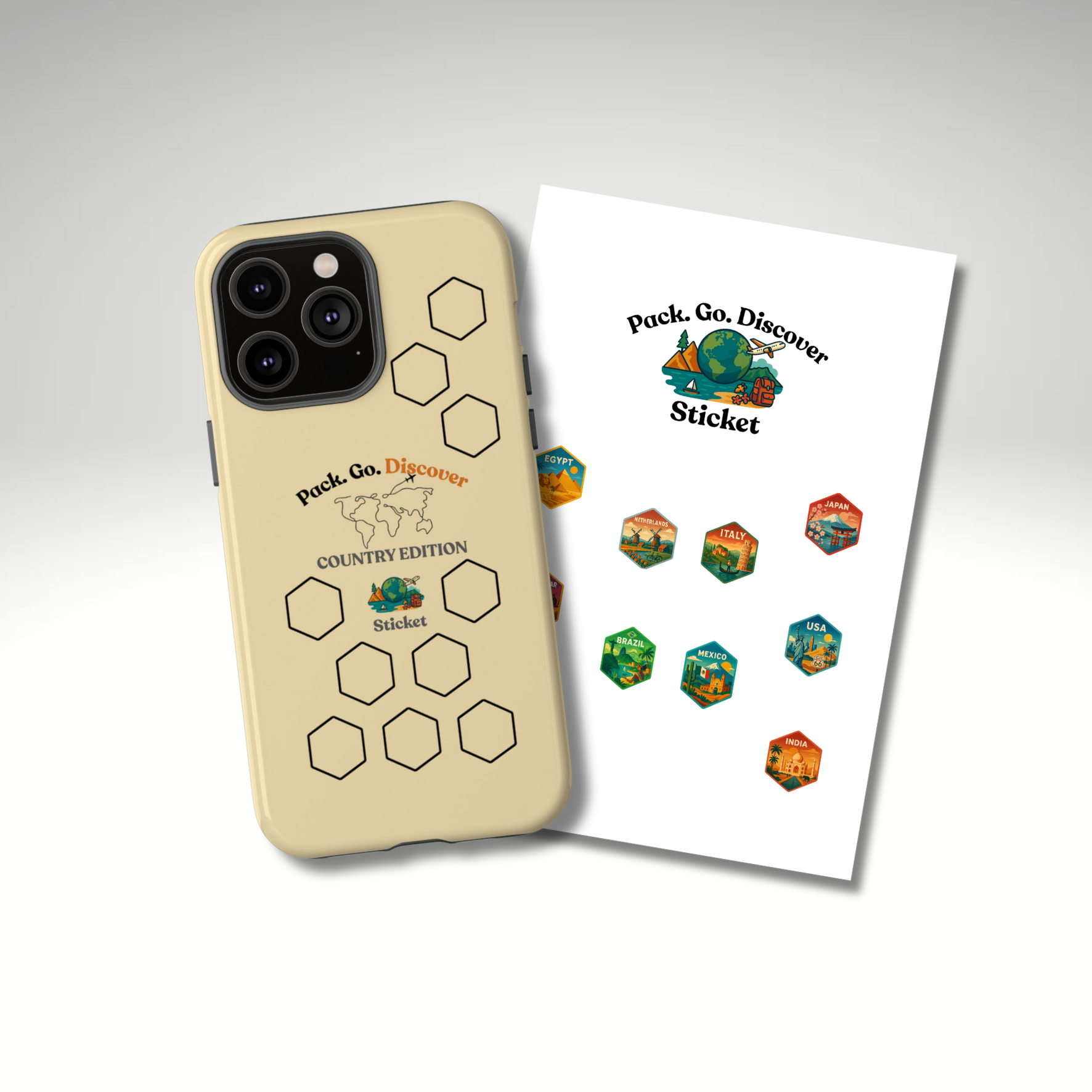 Country Edition IPhone Case + Sticker