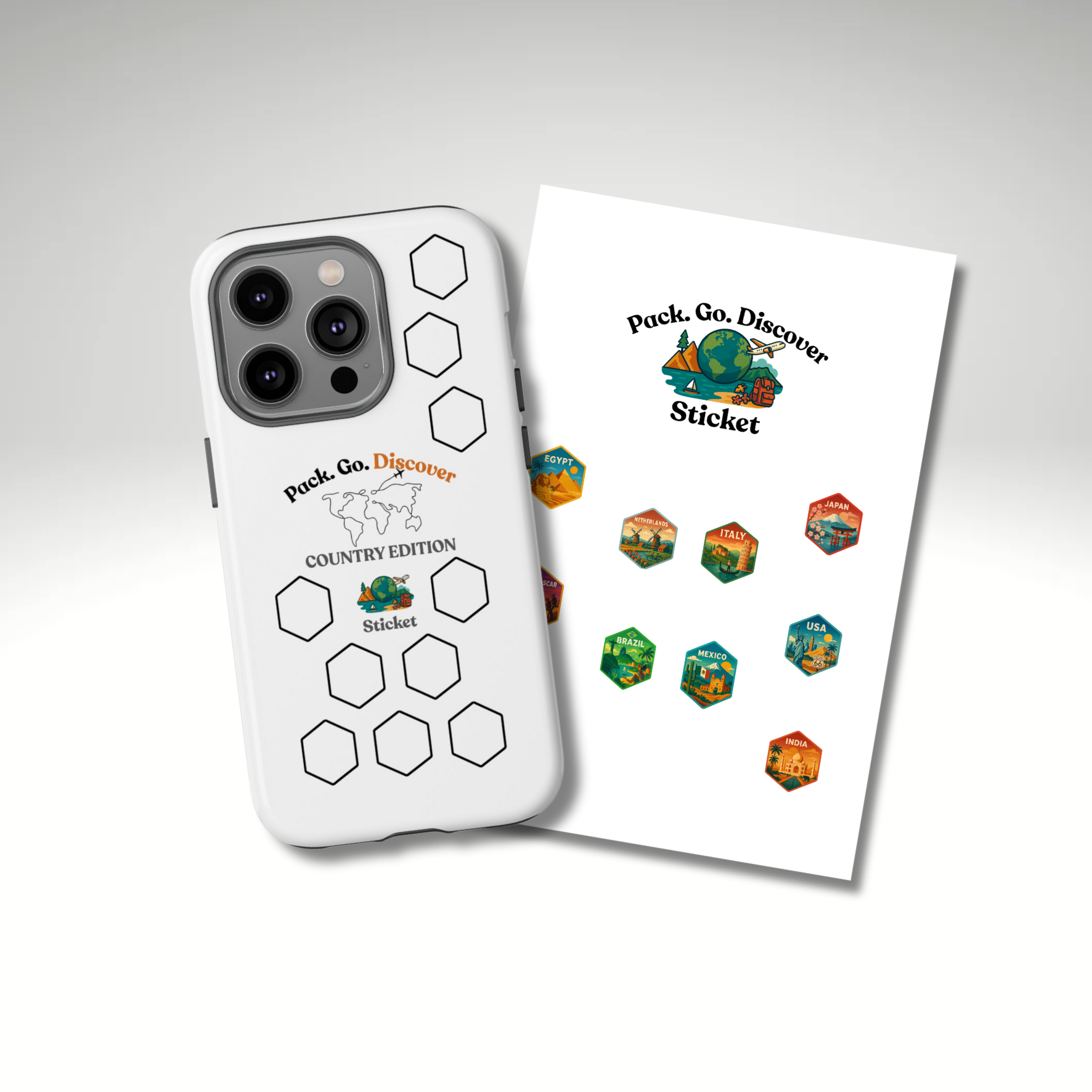 Country Edition IPhone Case + Sticker