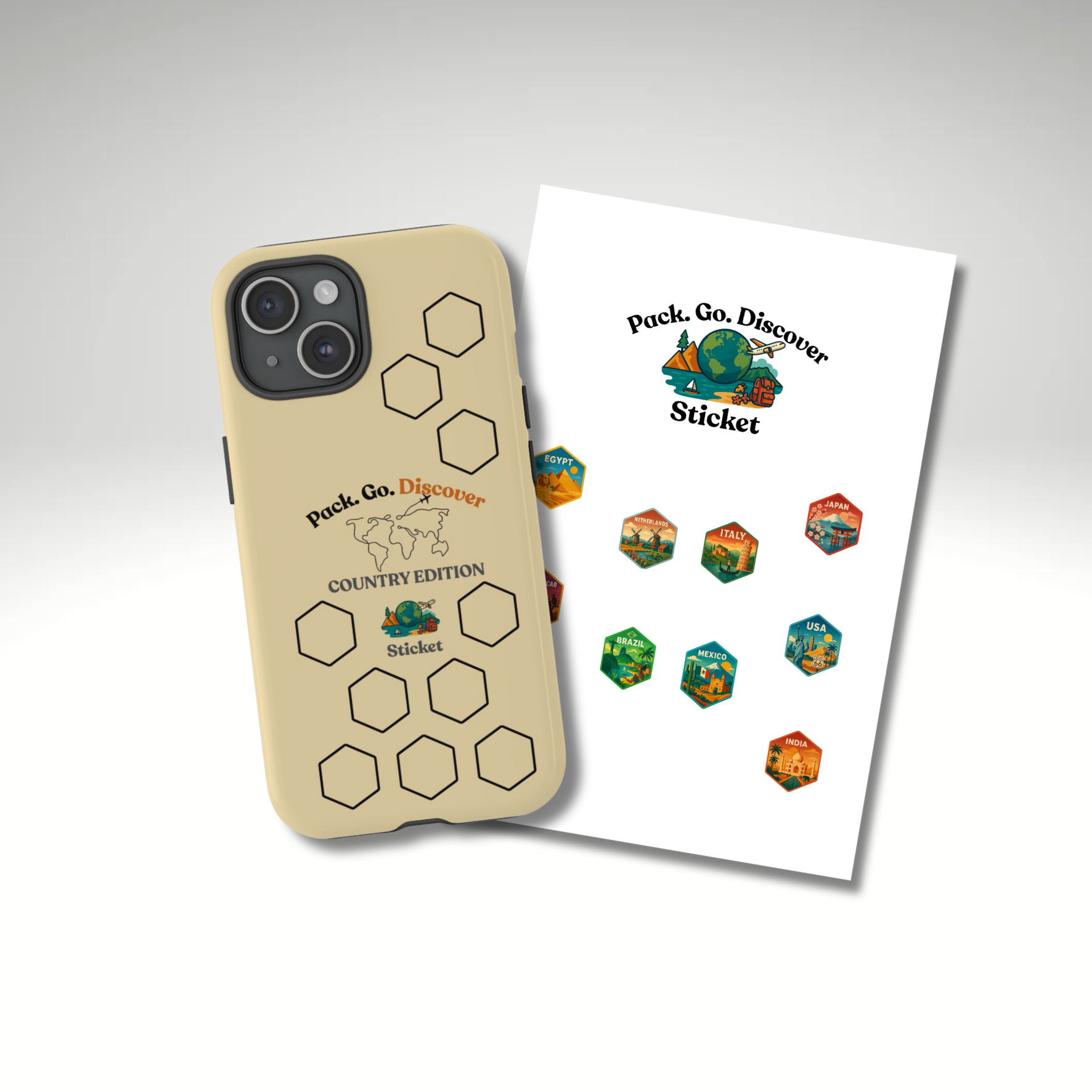 Country Edition IPhone Case + Sticker