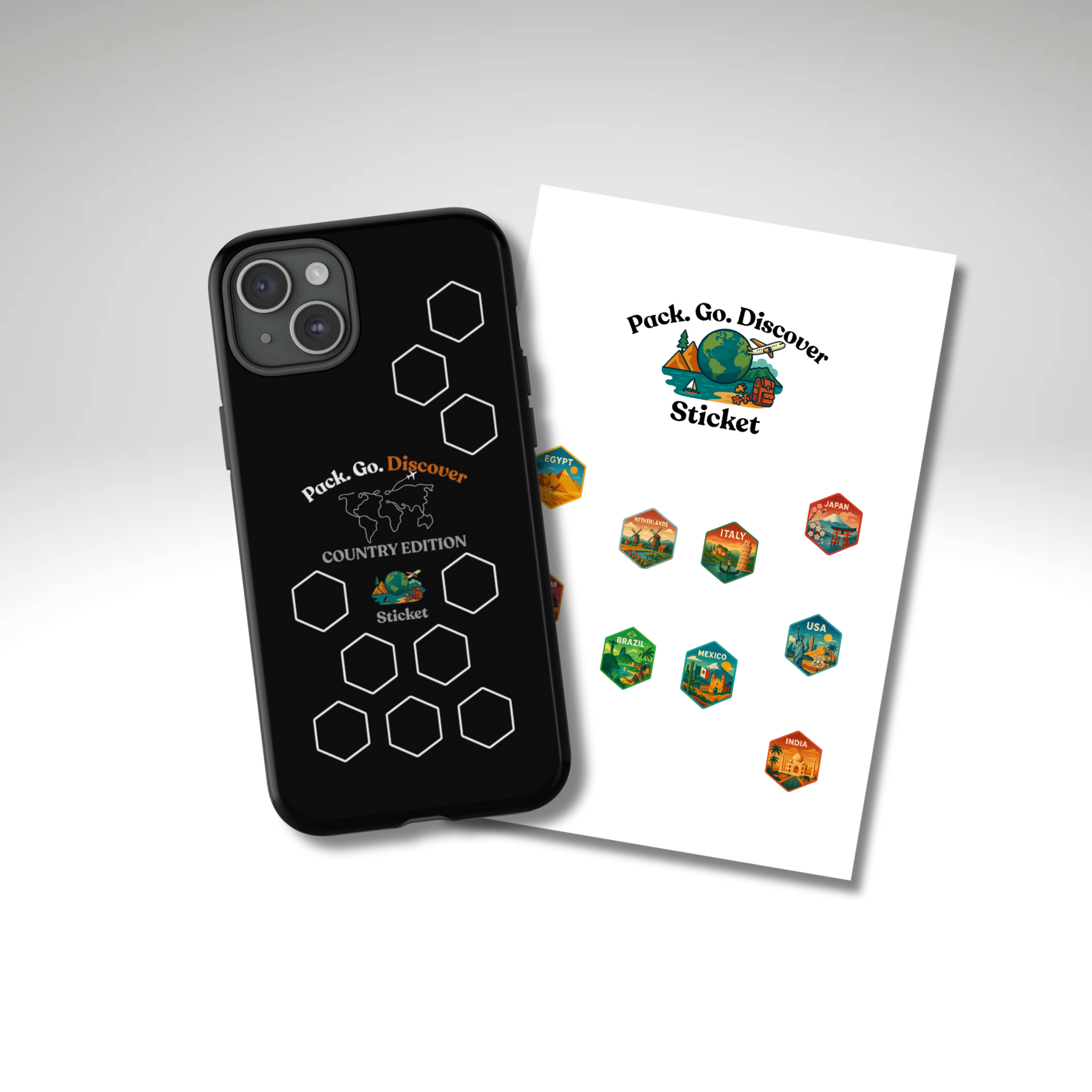 Country Edition IPhone Case + Sticker