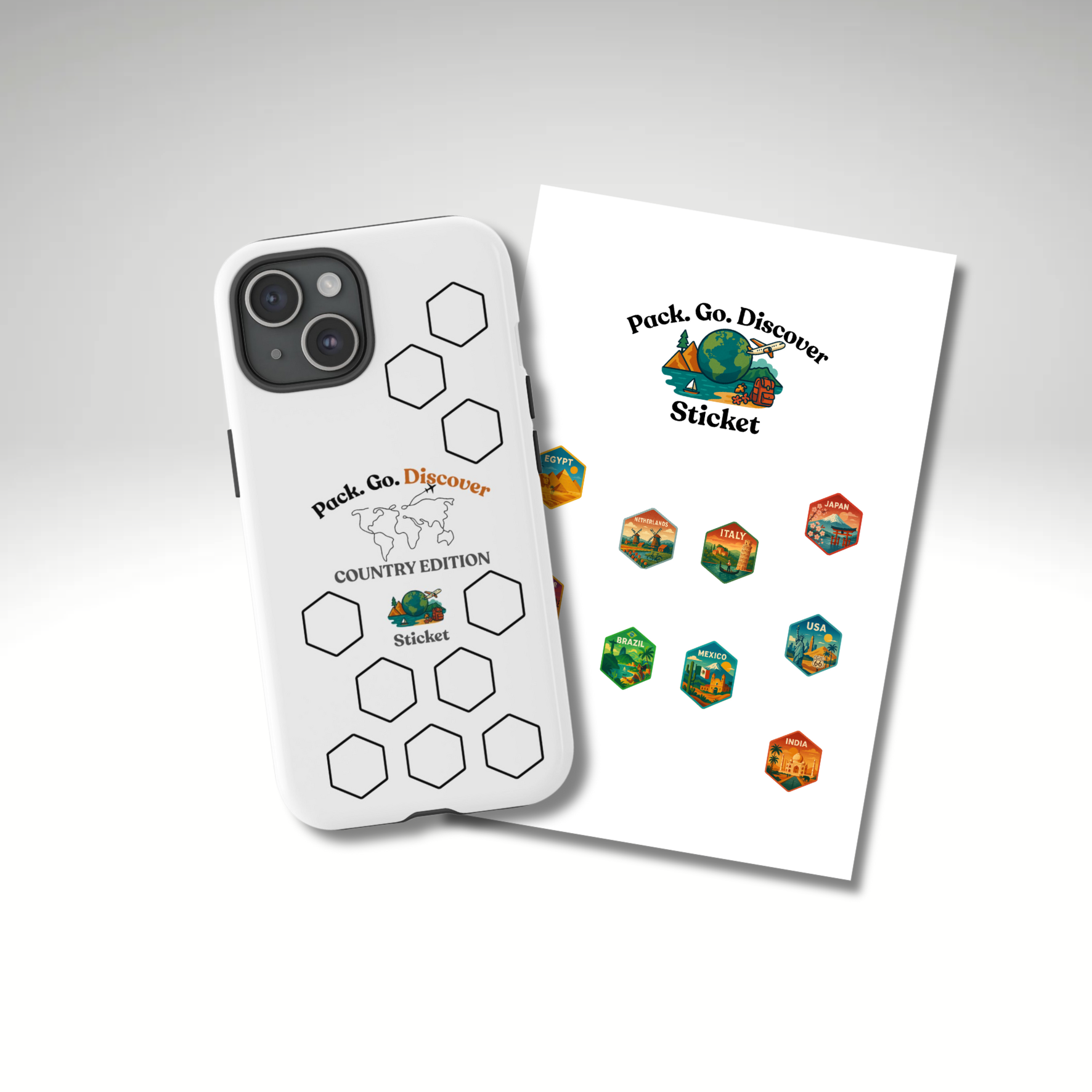 Country Edition IPhone Case + Sticker