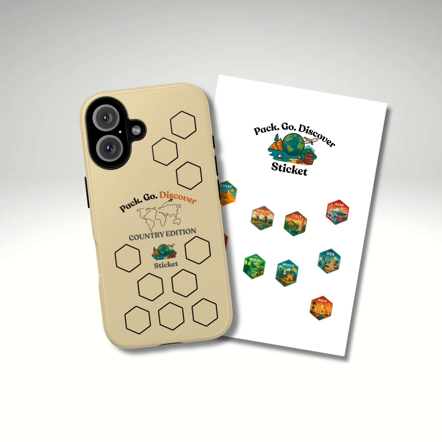 Country Edition IPhone Case + Sticker