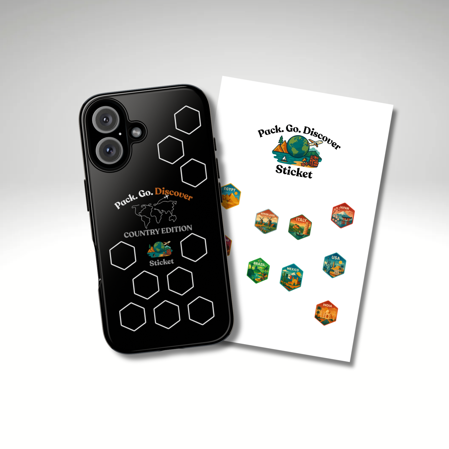 Country Edition IPhone Case + Sticker