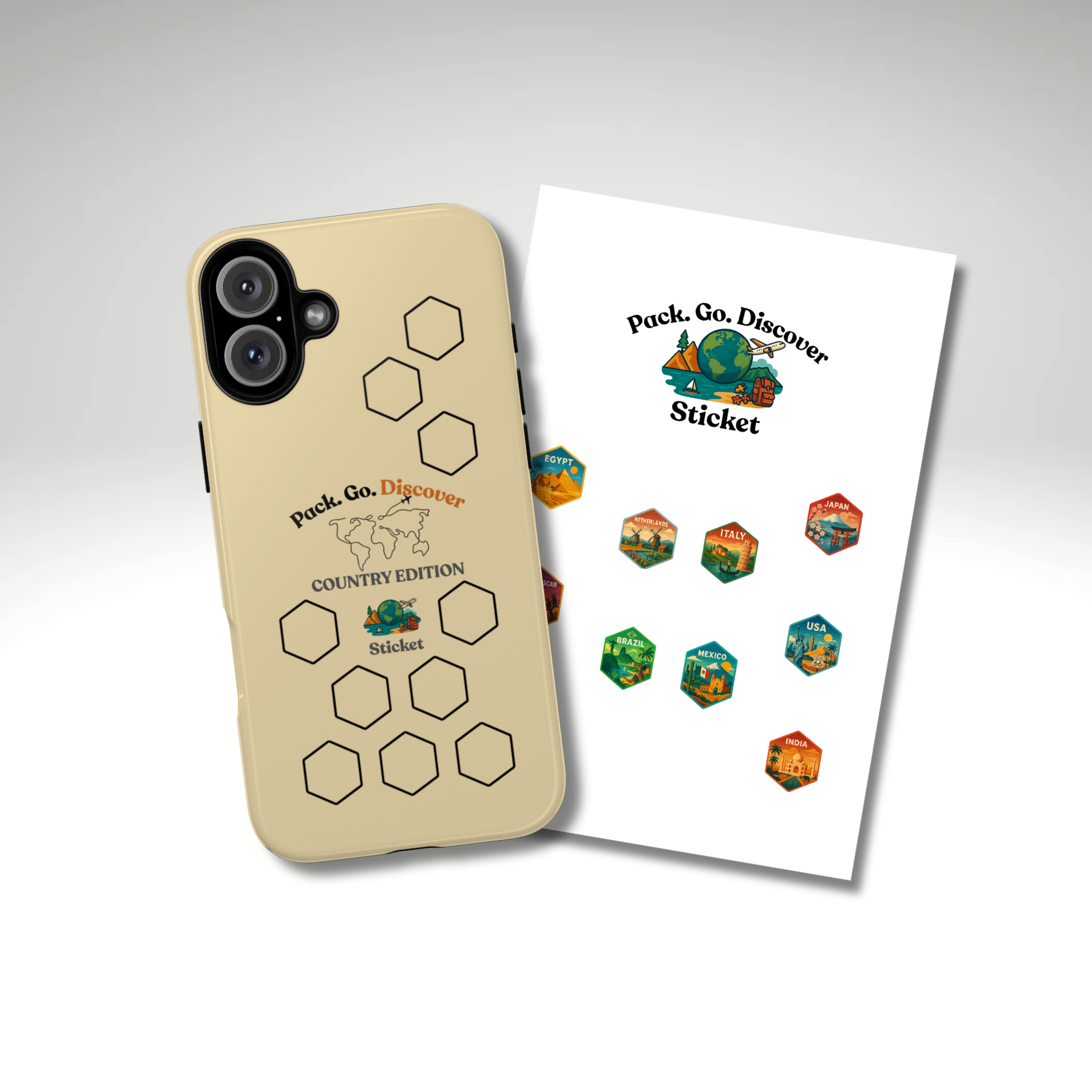 Country Edition IPhone Case + Sticker