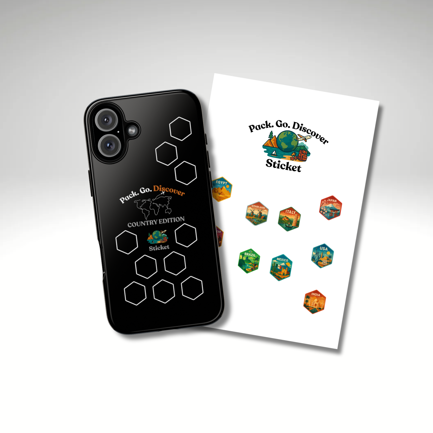 Country Edition IPhone Case + Sticker