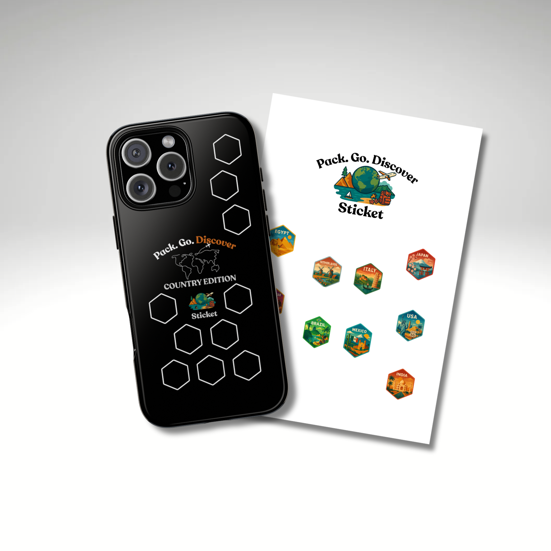 Country Edition IPhone Case + Sticker