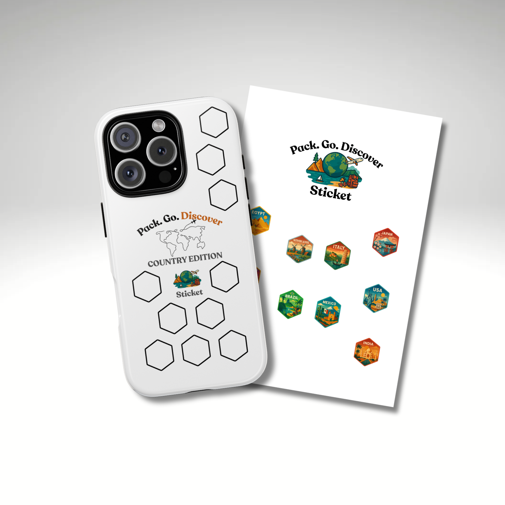 Country Edition IPhone Case + Sticker