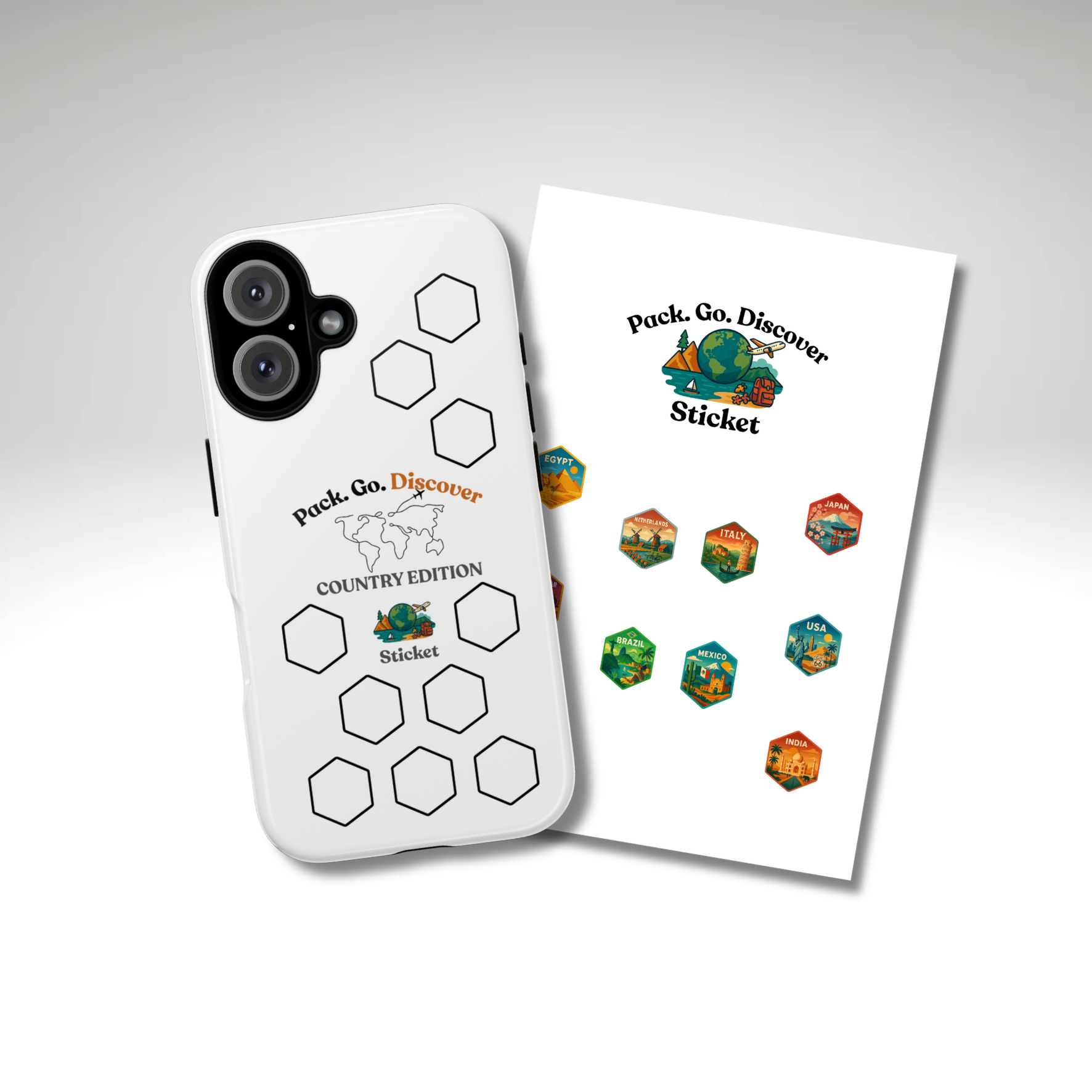 Country Edition IPhone Case + Sticker