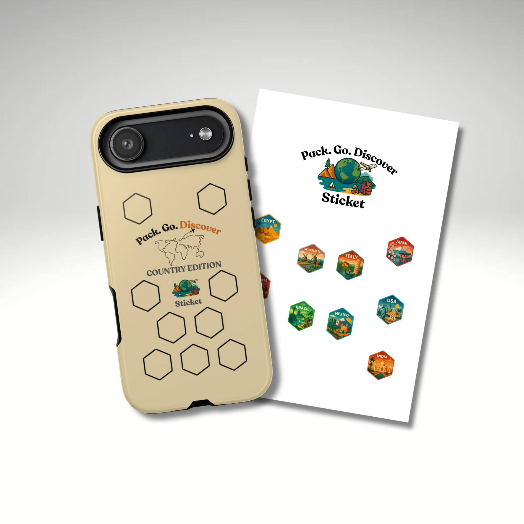 Country Edition IPhone Case + Sticker