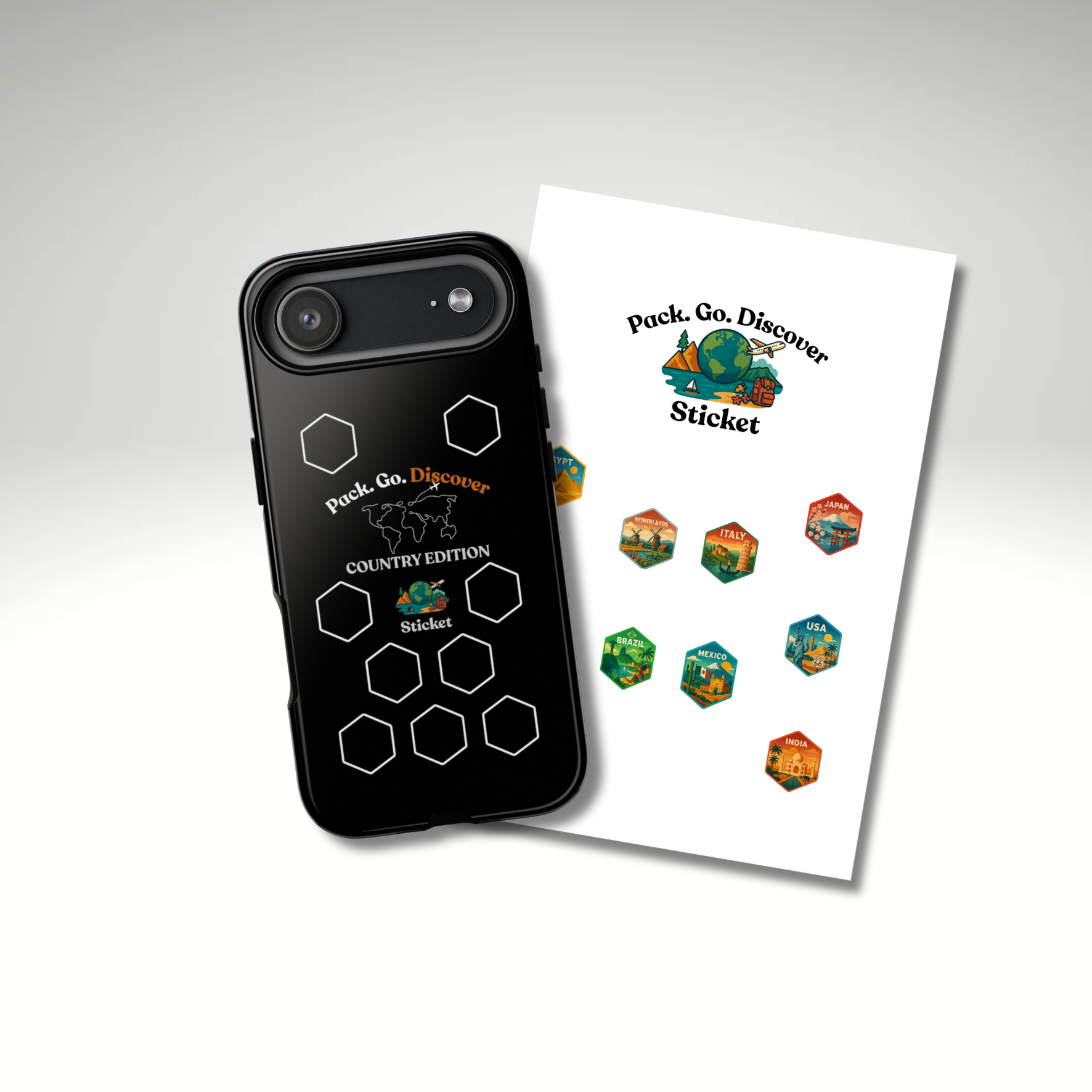 Country Edition IPhone Case + Sticker