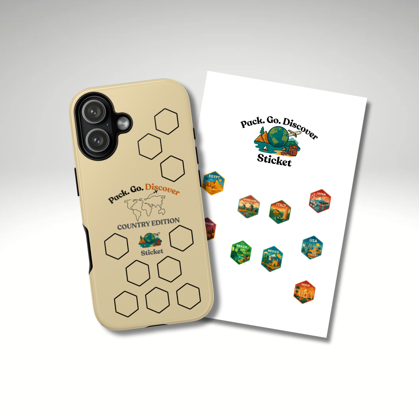 Country Edition IPhone Case + Sticker