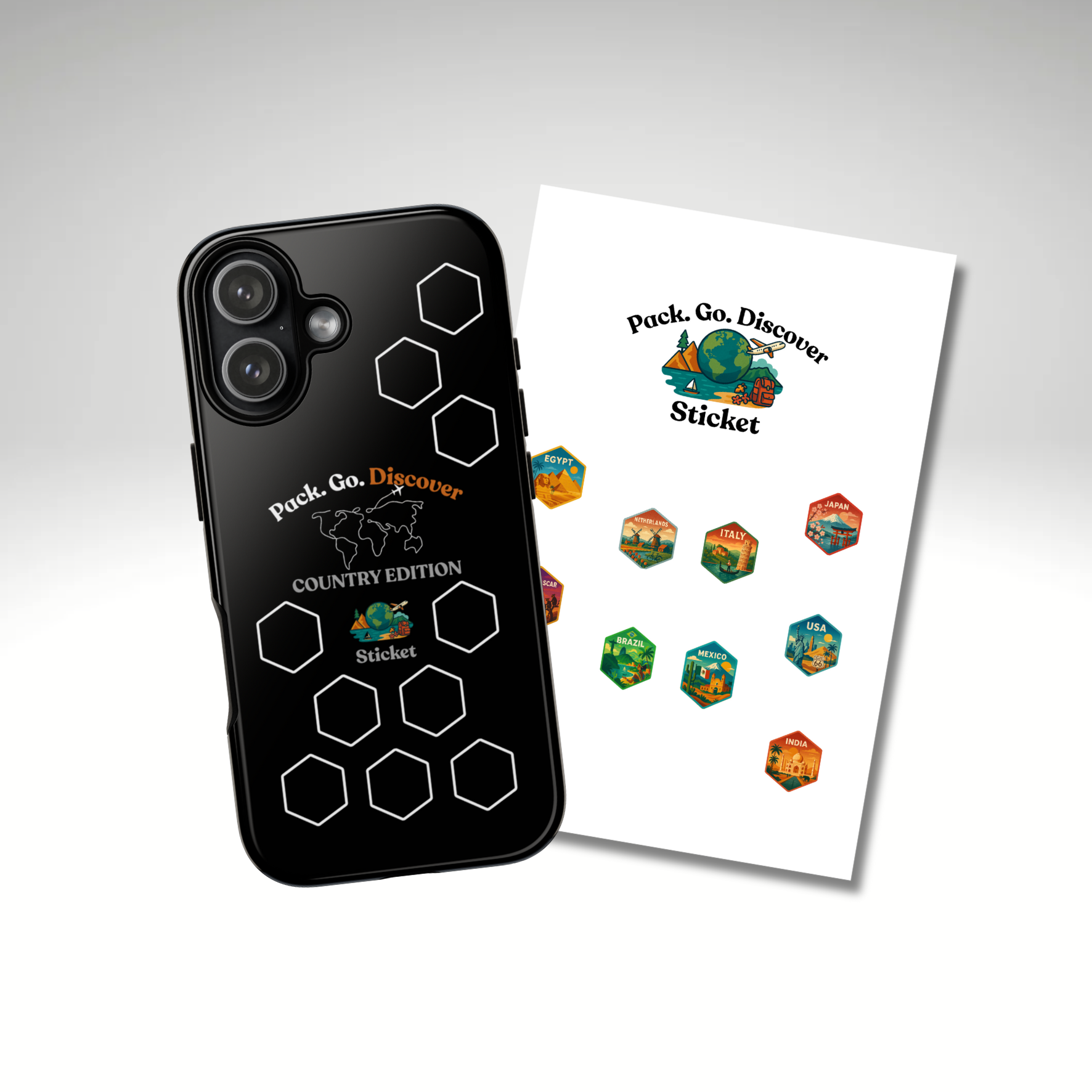 Country Edition IPhone Case + Sticker