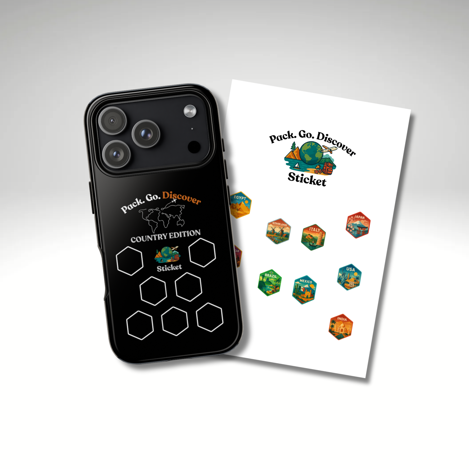 Country Edition IPhone Case + Sticker