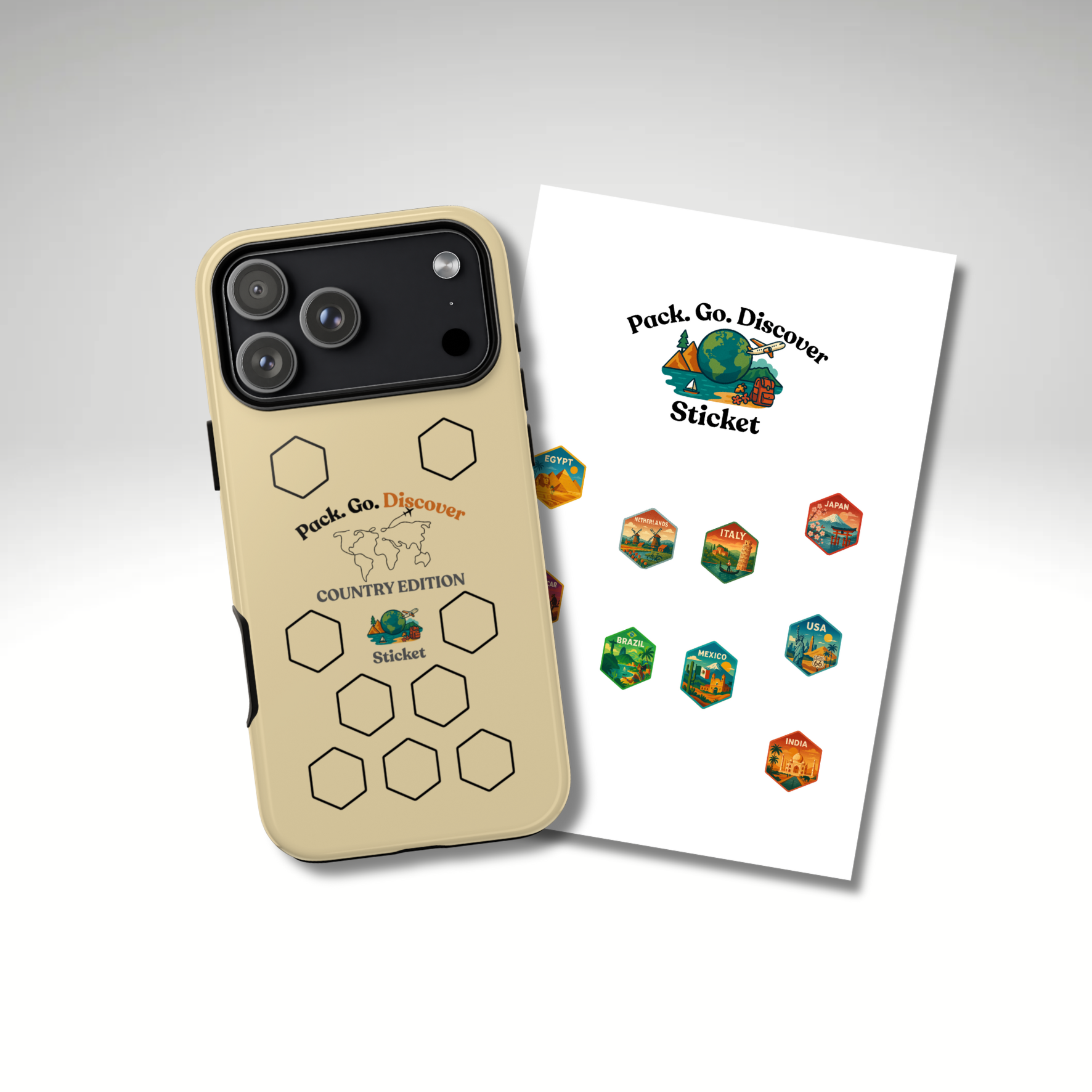 Country Edition IPhone Case + Sticker