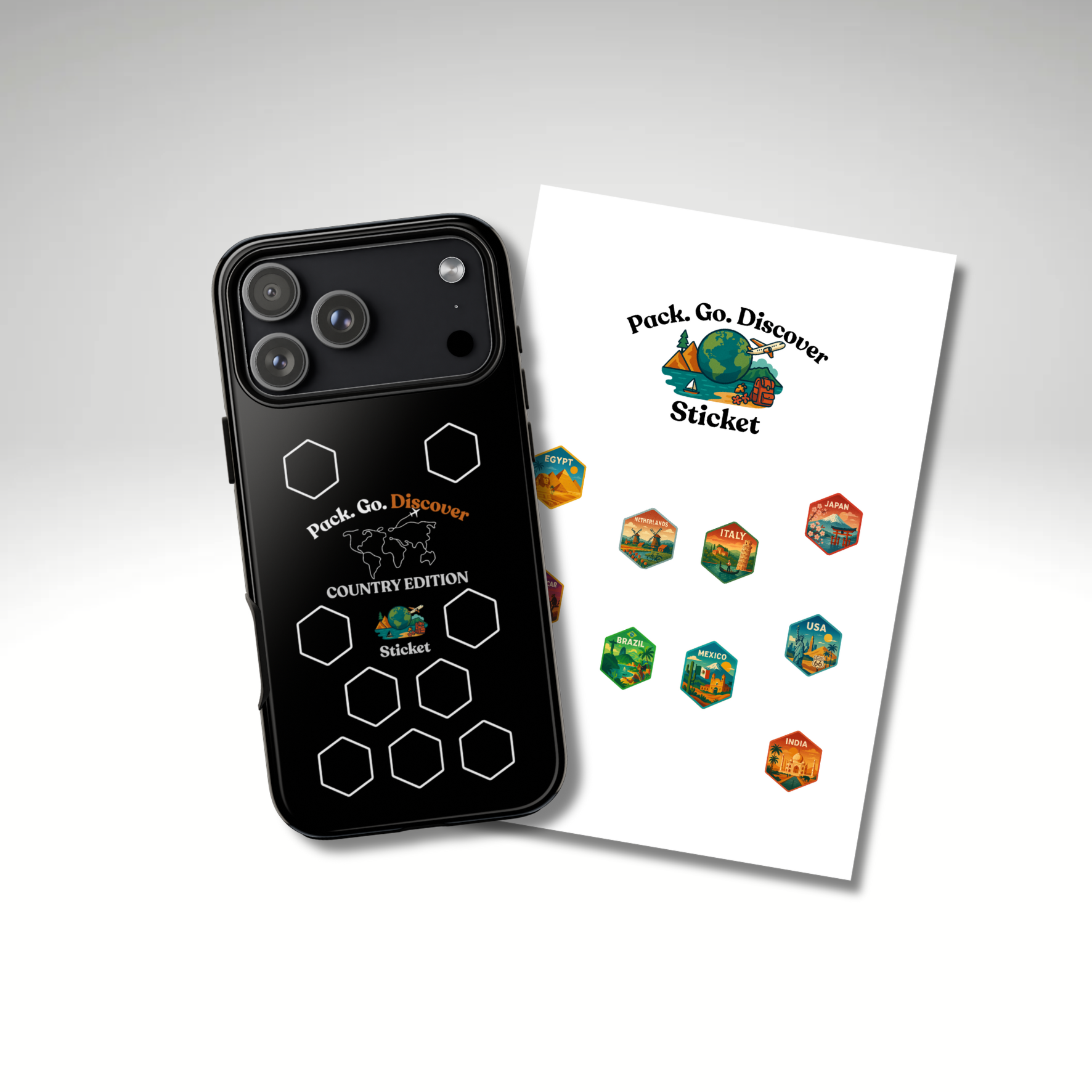 Country Edition IPhone Case + Sticker