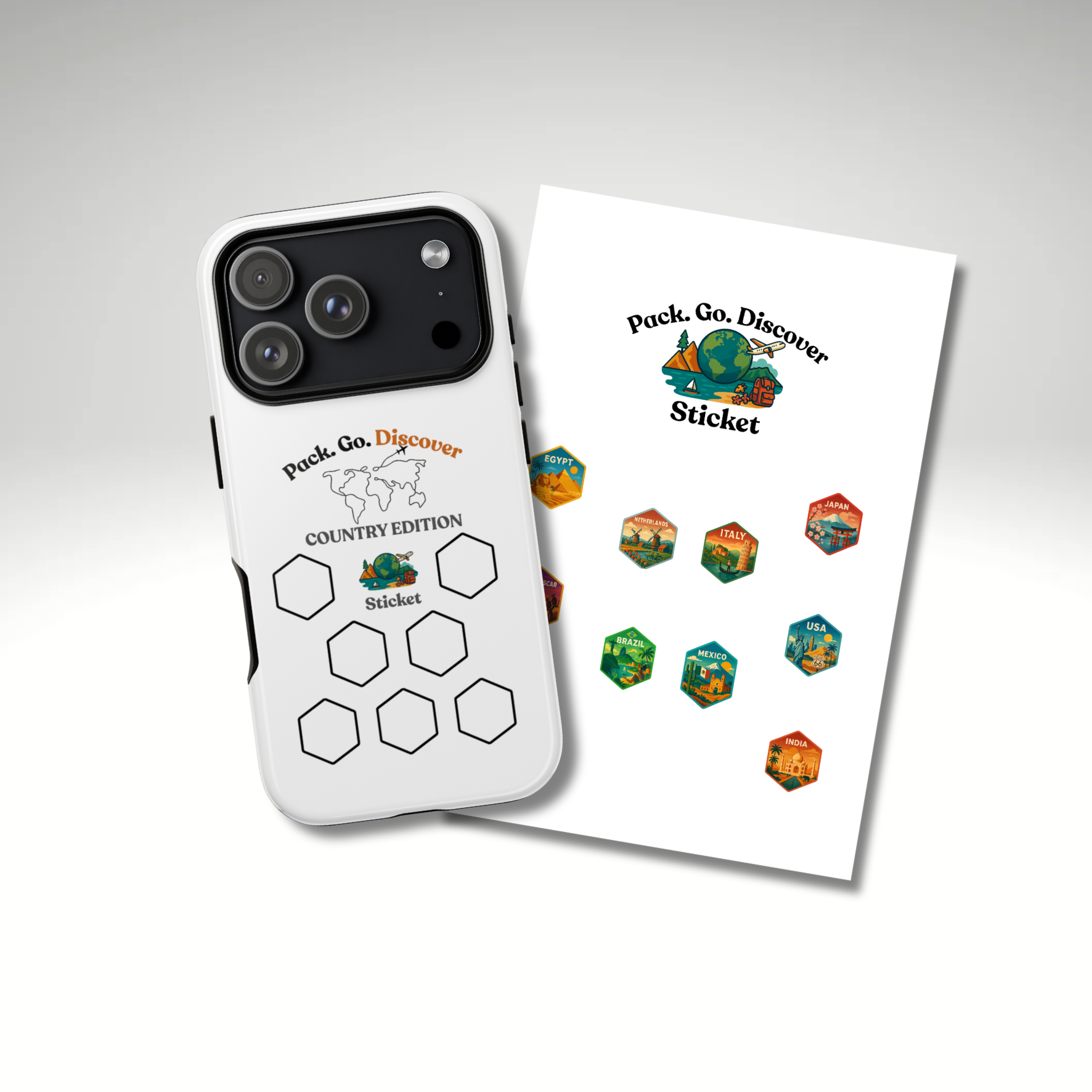 Country Edition IPhone Case + Sticker