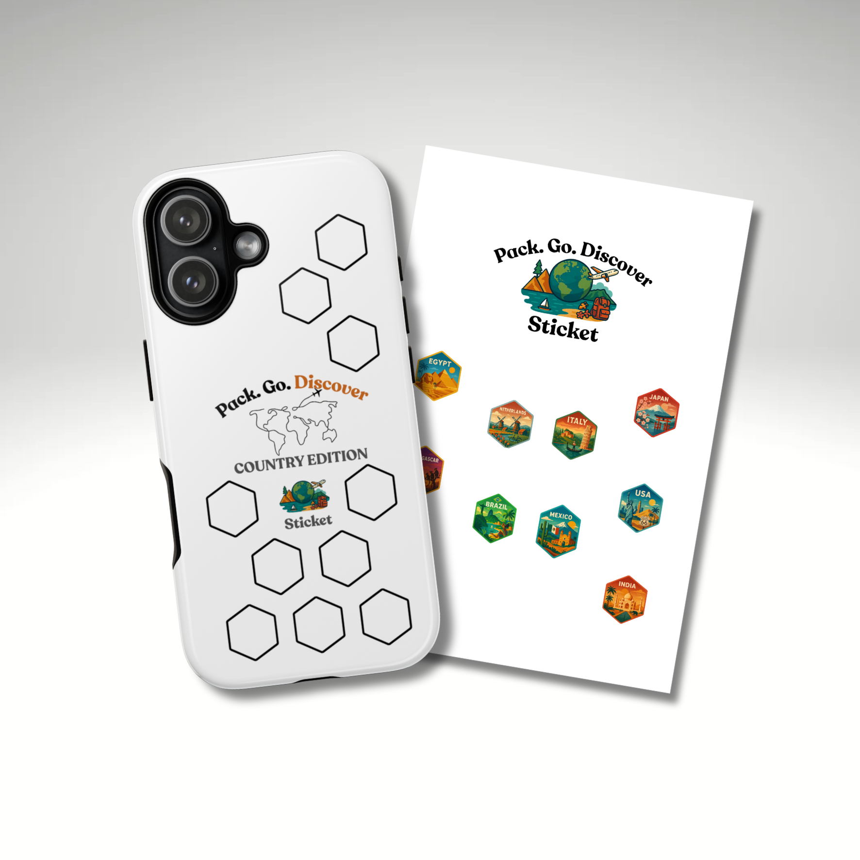 Country Edition IPhone Case + Sticker