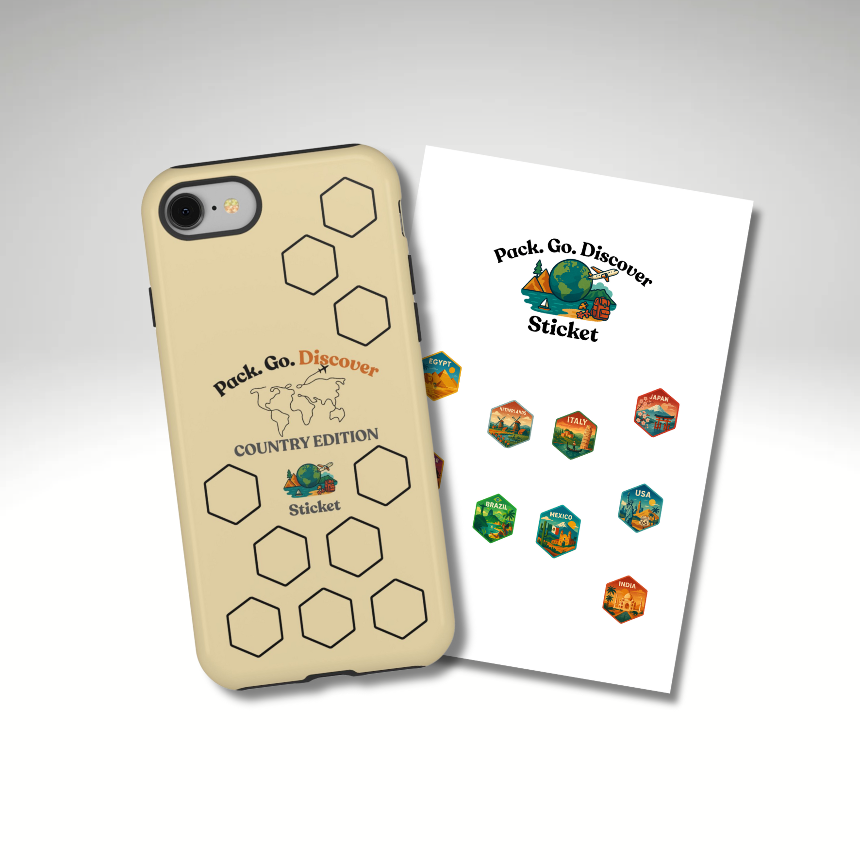 Country Edition IPhone Case + Sticker