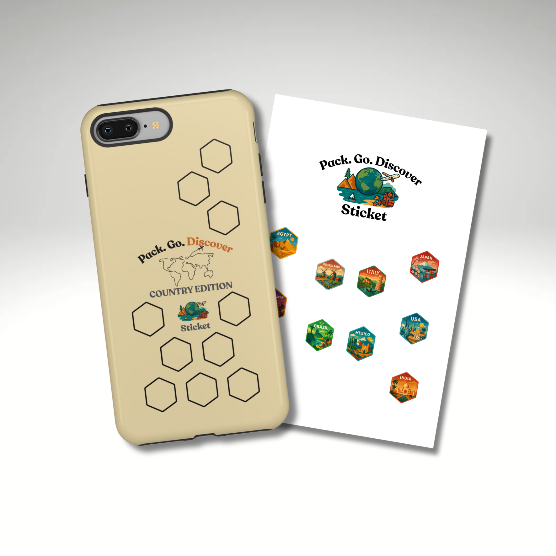 Country Edition IPhone Case + Sticker