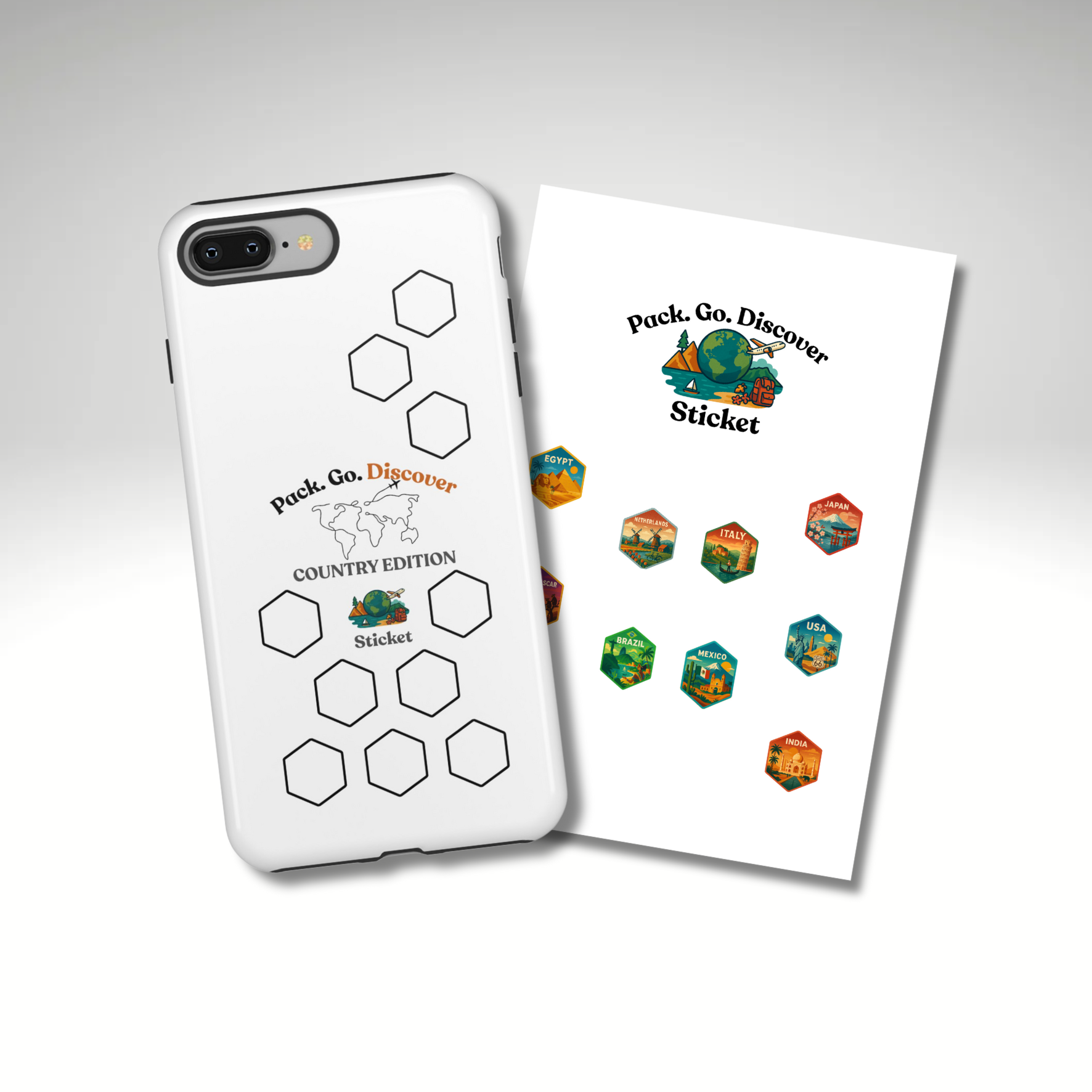 Country Edition IPhone Case + Sticker